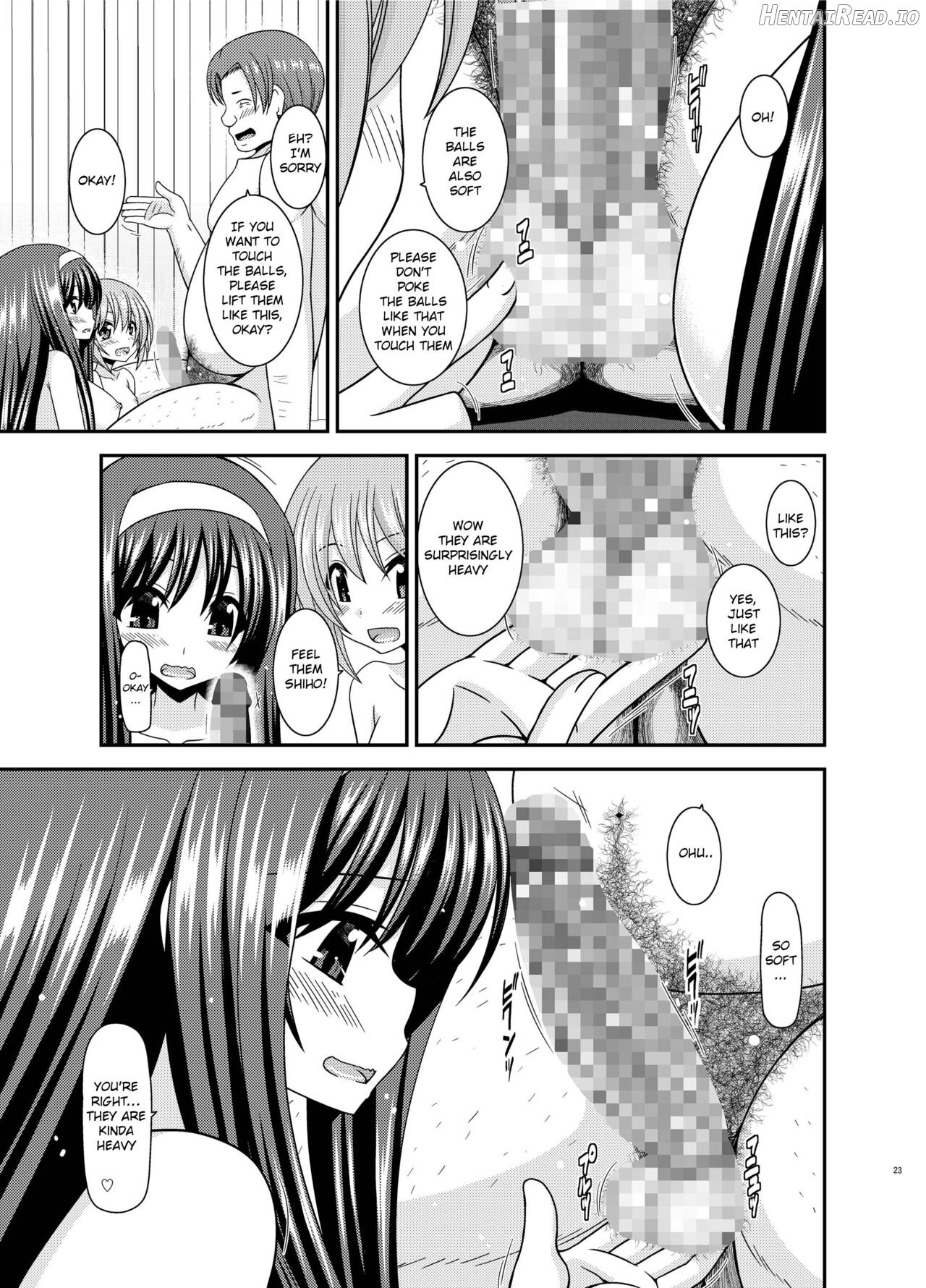 Konyoku Rotenburo de Bishoujo Futari ni Are o Misete to Onegai Sareta Hanashi Chapter 1 - page 21