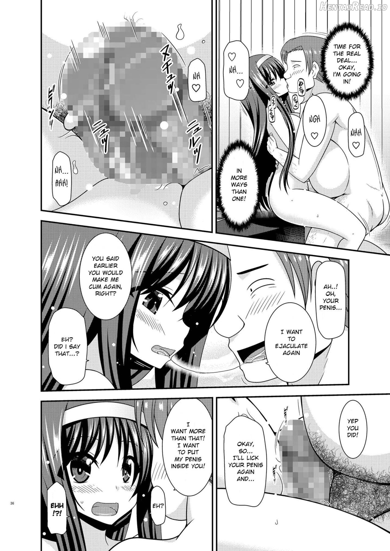 Konyoku Rotenburo de Bishoujo Futari ni Are o Misete to Onegai Sareta Hanashi Chapter 2 - page 35