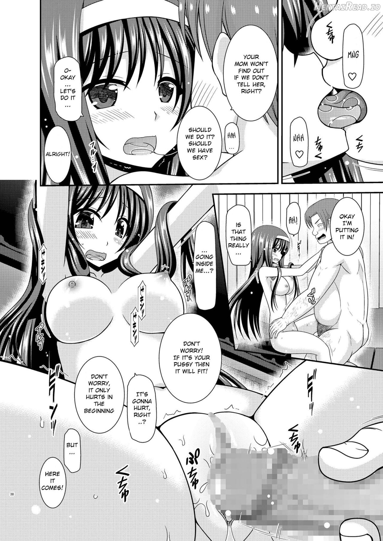 Konyoku Rotenburo de Bishoujo Futari ni Are o Misete to Onegai Sareta Hanashi Chapter 2 - page 37