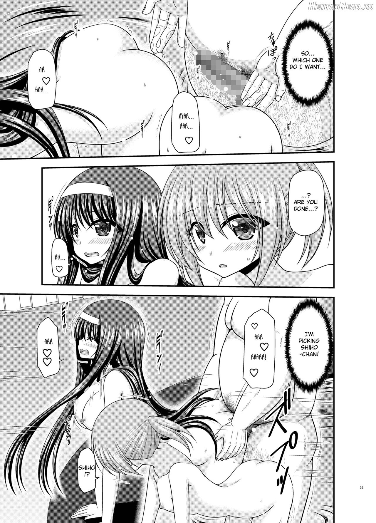 Konyoku Rotenburo de Bishoujo Futari ni Are o Misete to Onegai Sareta Hanashi Chapter 3 - page 37