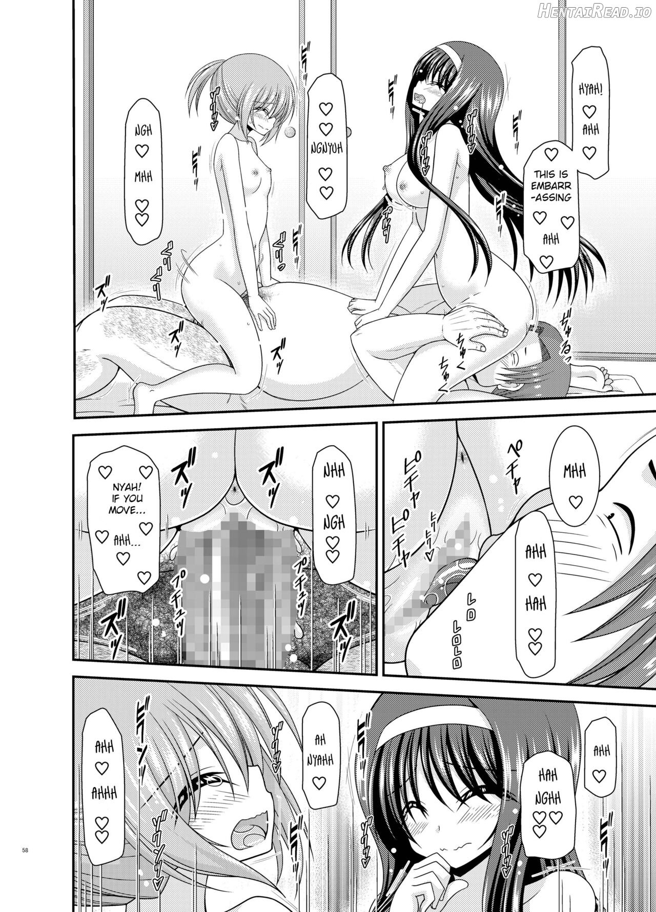 Konyoku Rotenburo de Bishoujo Futari ni Are o Misete to Onegai Sareta Hanashi Chapter 3 - page 56