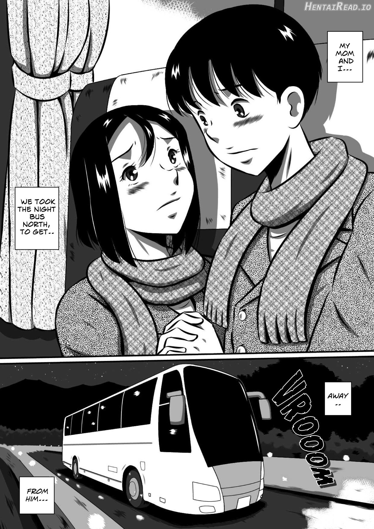 Oyako Futari no Touhikou! Mayoikonda Kakurezato de Asa kara Ban made Sex Zanmai! Chapter 1 - page 4