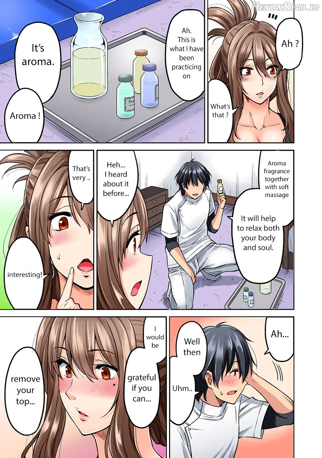 Hatsujou Munmun Massage! Ch. 1-2 Chapter 1 - page 34