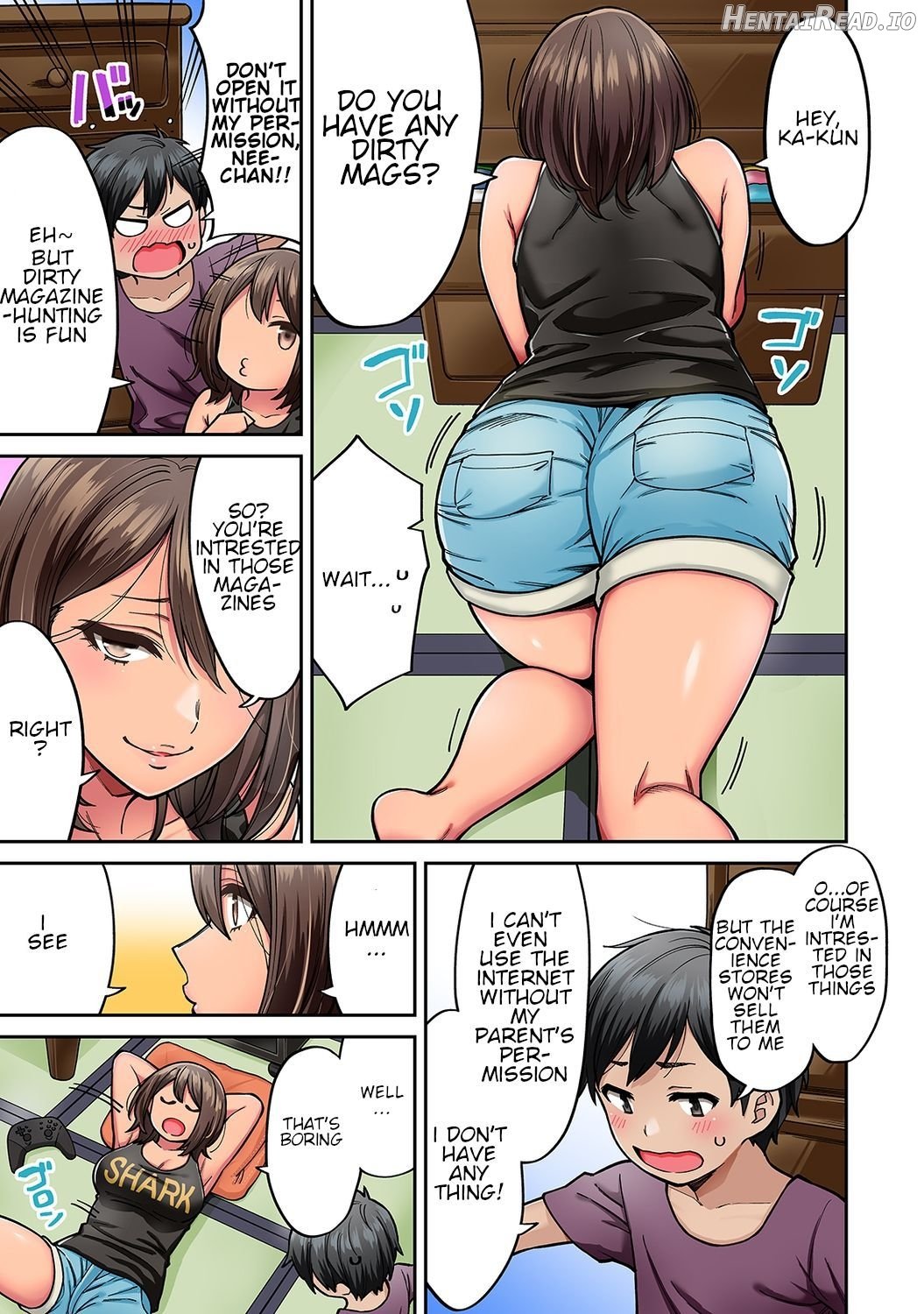 Akogare no Nee-chan ga Gal ni Natte Kaette Kita Natsuyasumi Ch. 1 - Decensored Chapter 2 - page 4