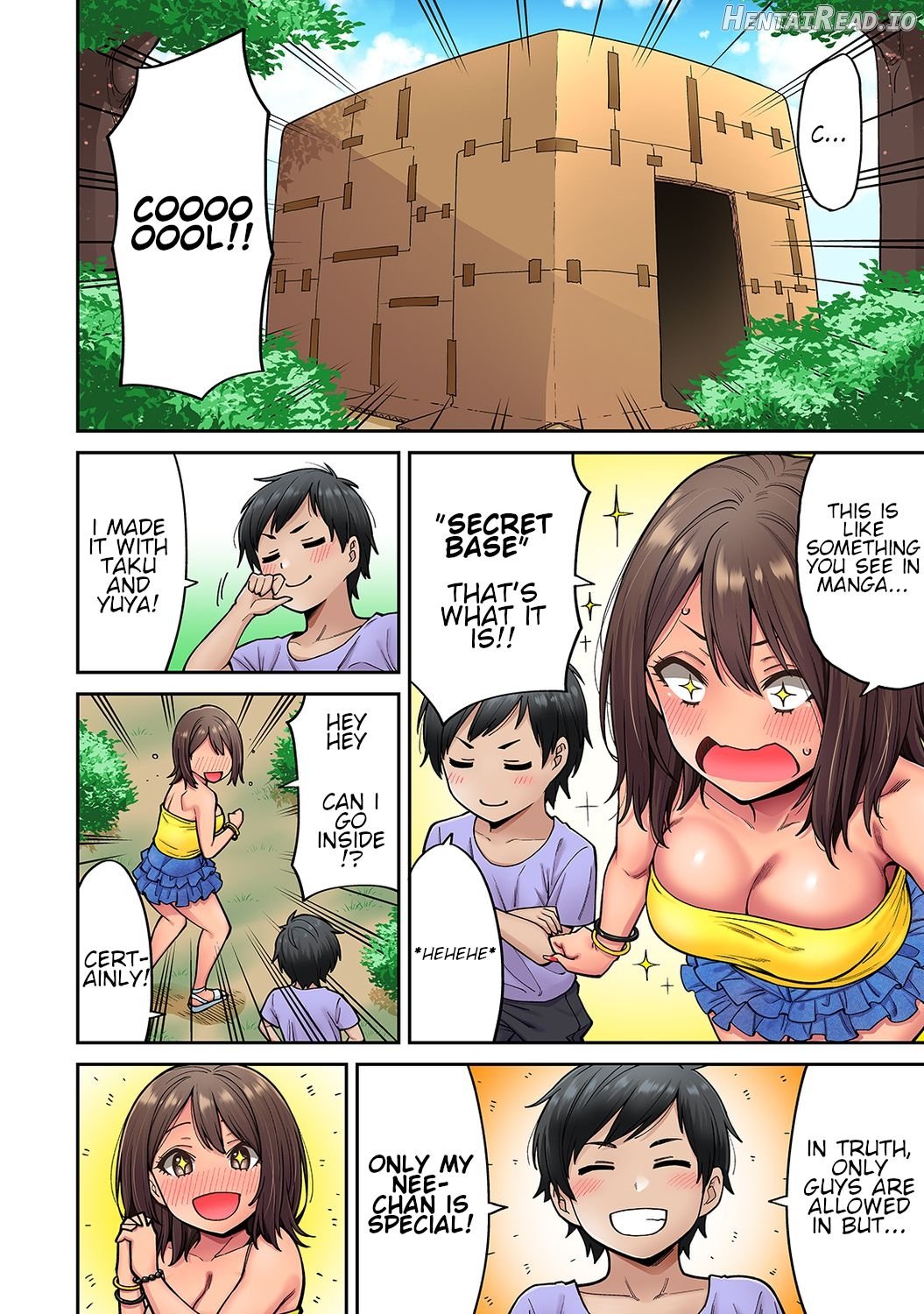 Akogare no Nee-chan ga Gal ni Natte Kaette Kita Natsuyasumi Ch. 1 - Decensored Chapter 4 - page 3