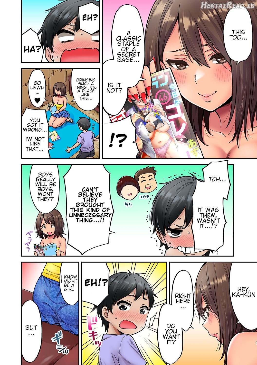 Akogare no Nee-chan ga Gal ni Natte Kaette Kita Natsuyasumi Ch. 1 - Decensored Chapter 4 - page 5