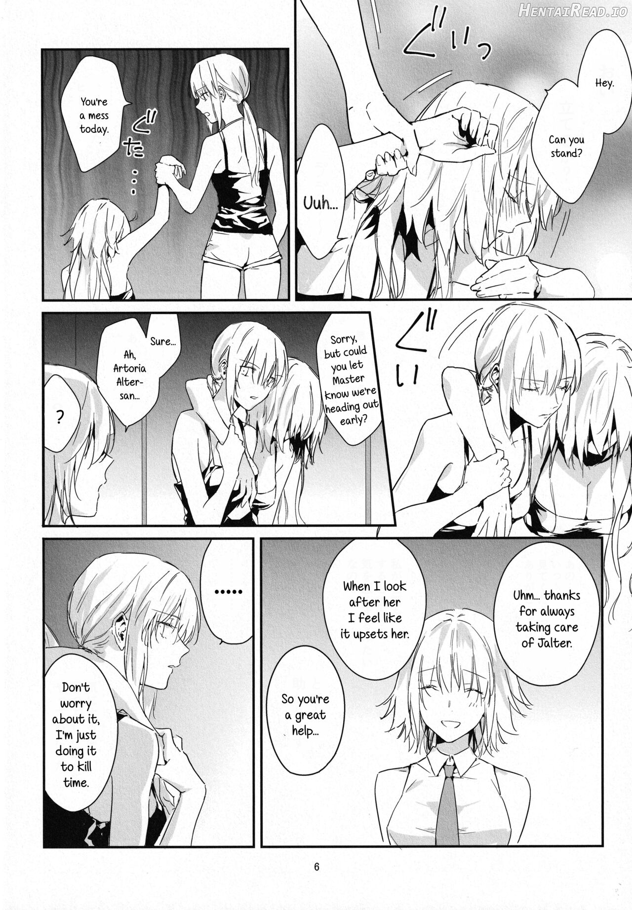 Artoria Alter x Jeanne Alter Sairokushuu Chapter 1 - page 5