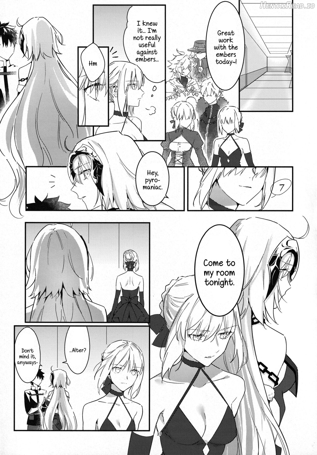 Artoria Alter x Jeanne Alter Sairokushuu Chapter 1 - page 36