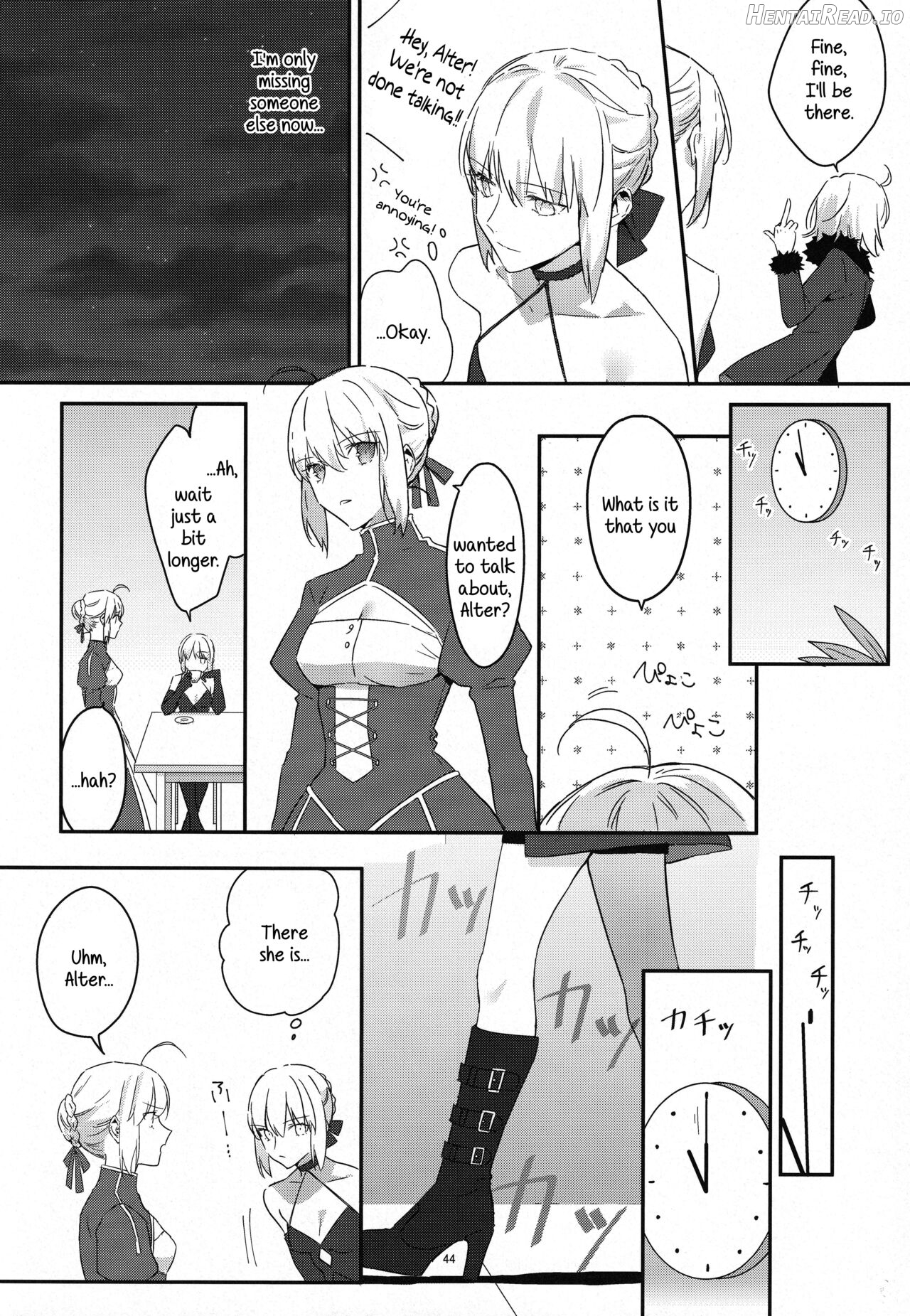 Artoria Alter x Jeanne Alter Sairokushuu Chapter 1 - page 43