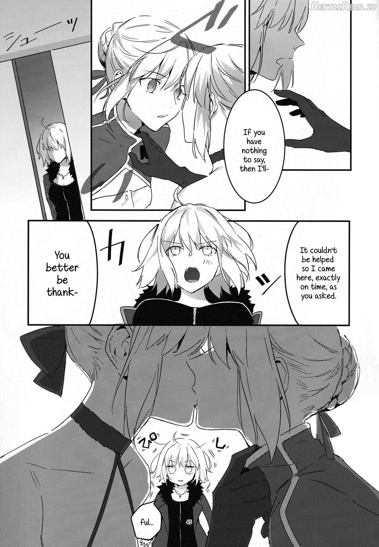 Artoria Alter x Jeanne Alter Sairokushuu Chapter 1 - page 44