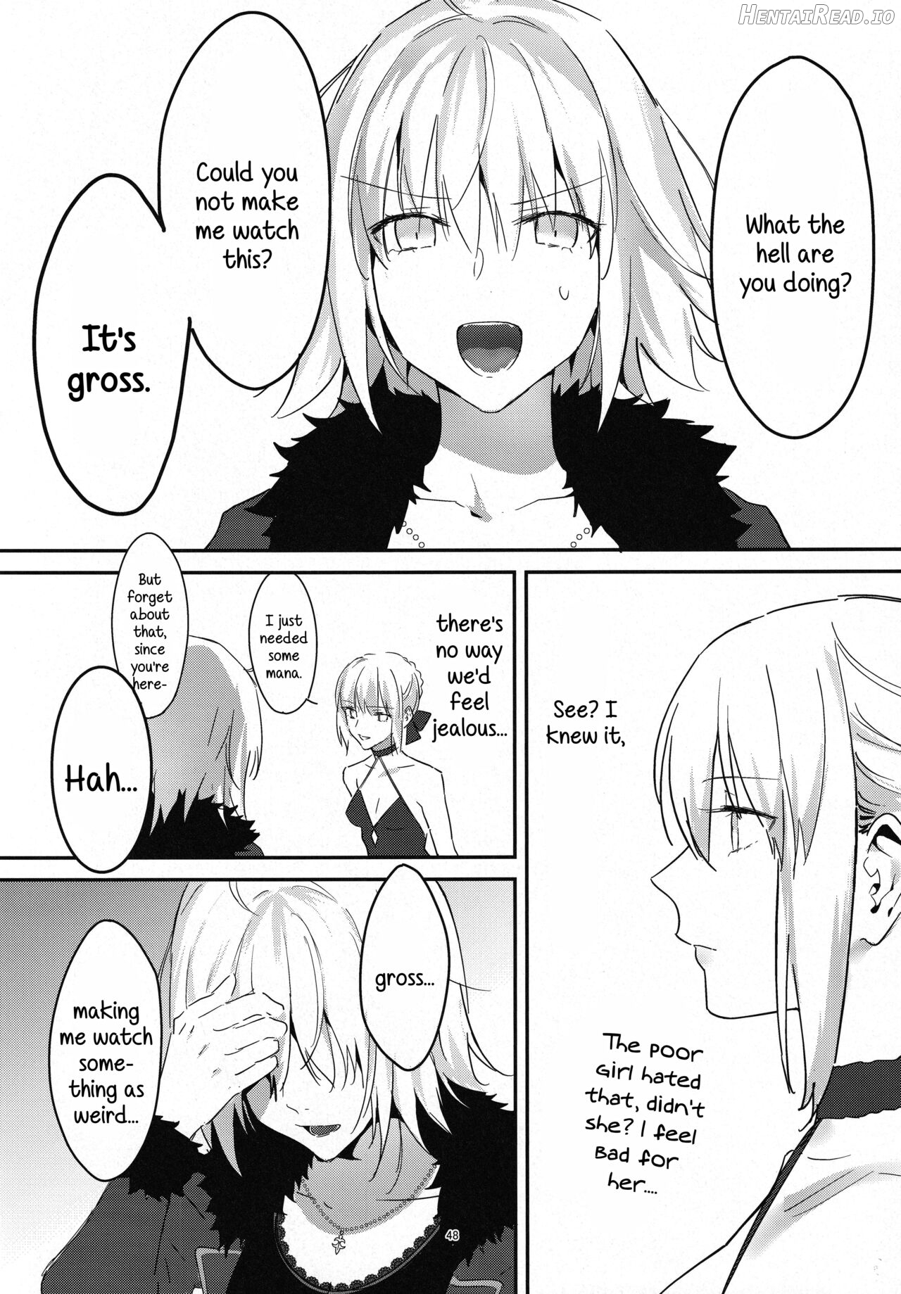 Artoria Alter x Jeanne Alter Sairokushuu Chapter 1 - page 47