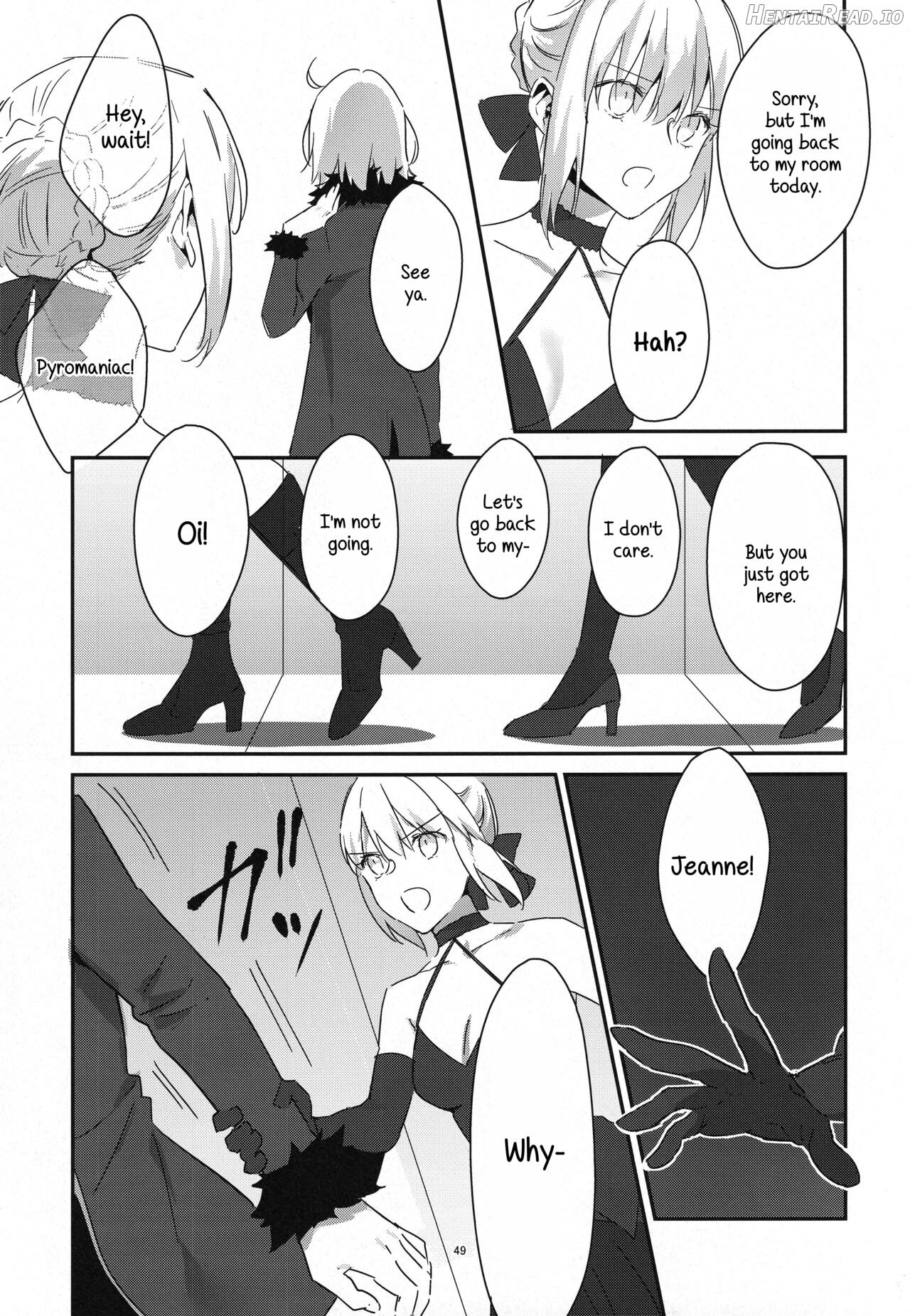 Artoria Alter x Jeanne Alter Sairokushuu Chapter 1 - page 48