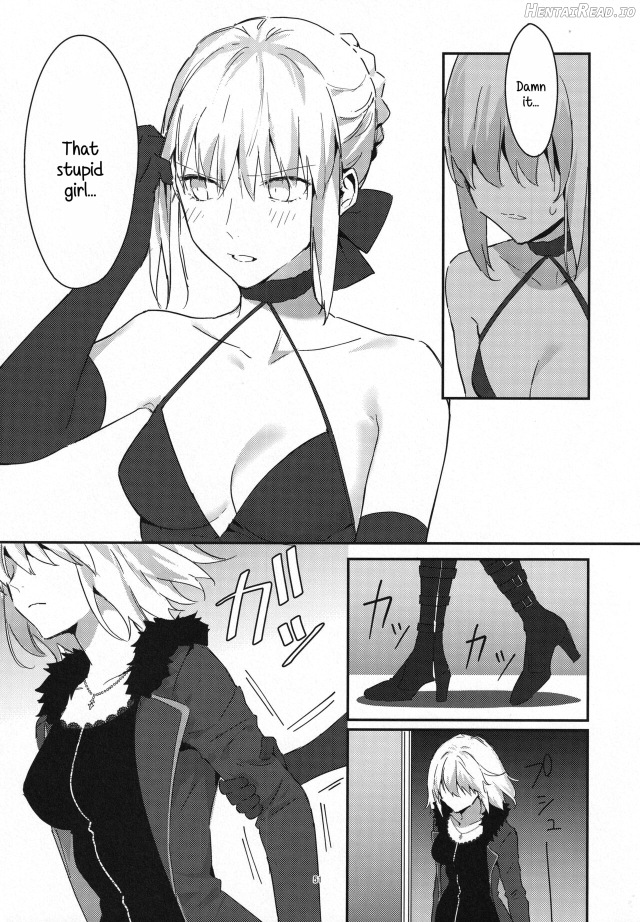 Artoria Alter x Jeanne Alter Sairokushuu Chapter 1 - page 50