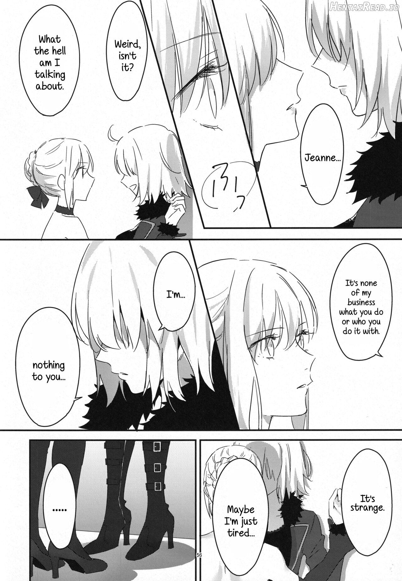 Artoria Alter x Jeanne Alter Sairokushuu Chapter 1 - page 55