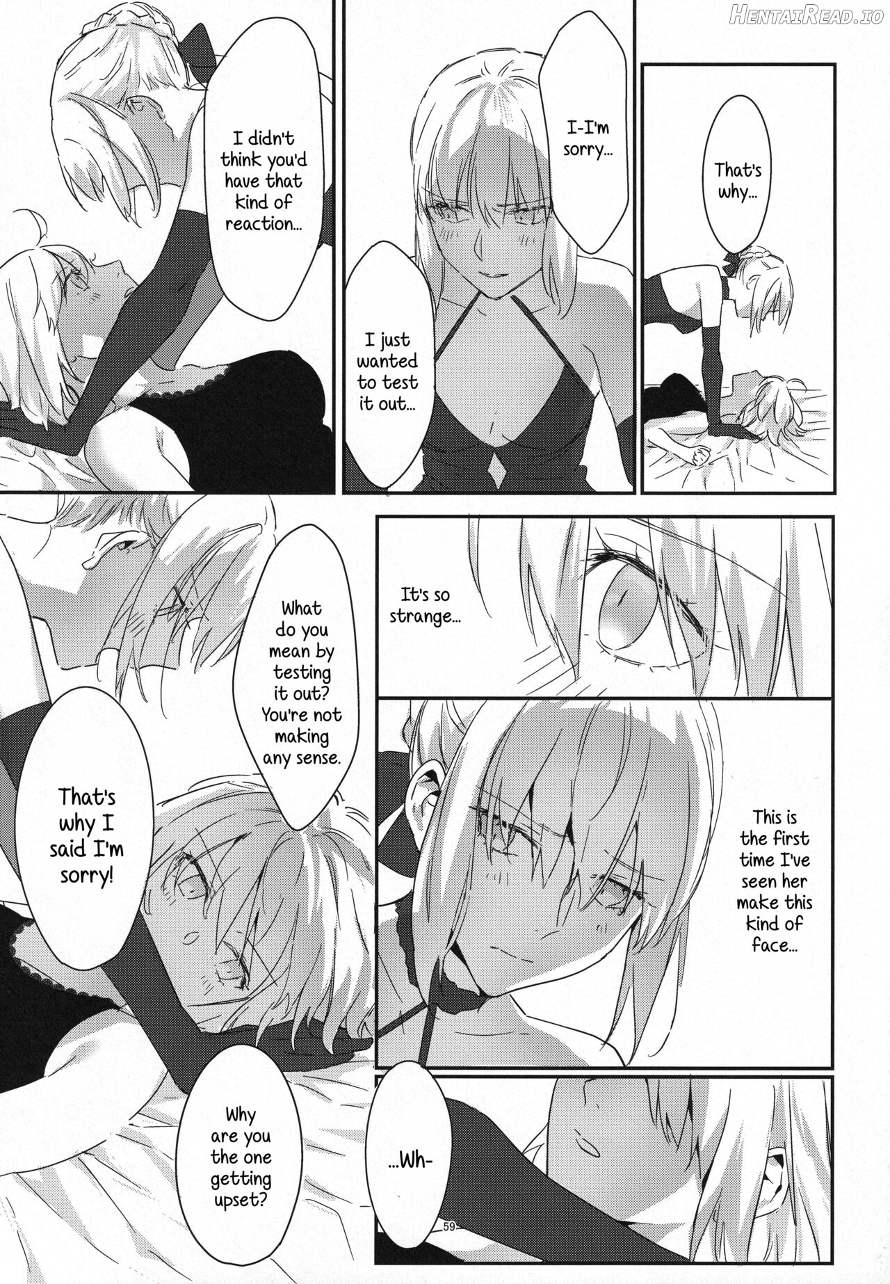 Artoria Alter x Jeanne Alter Sairokushuu Chapter 1 - page 58