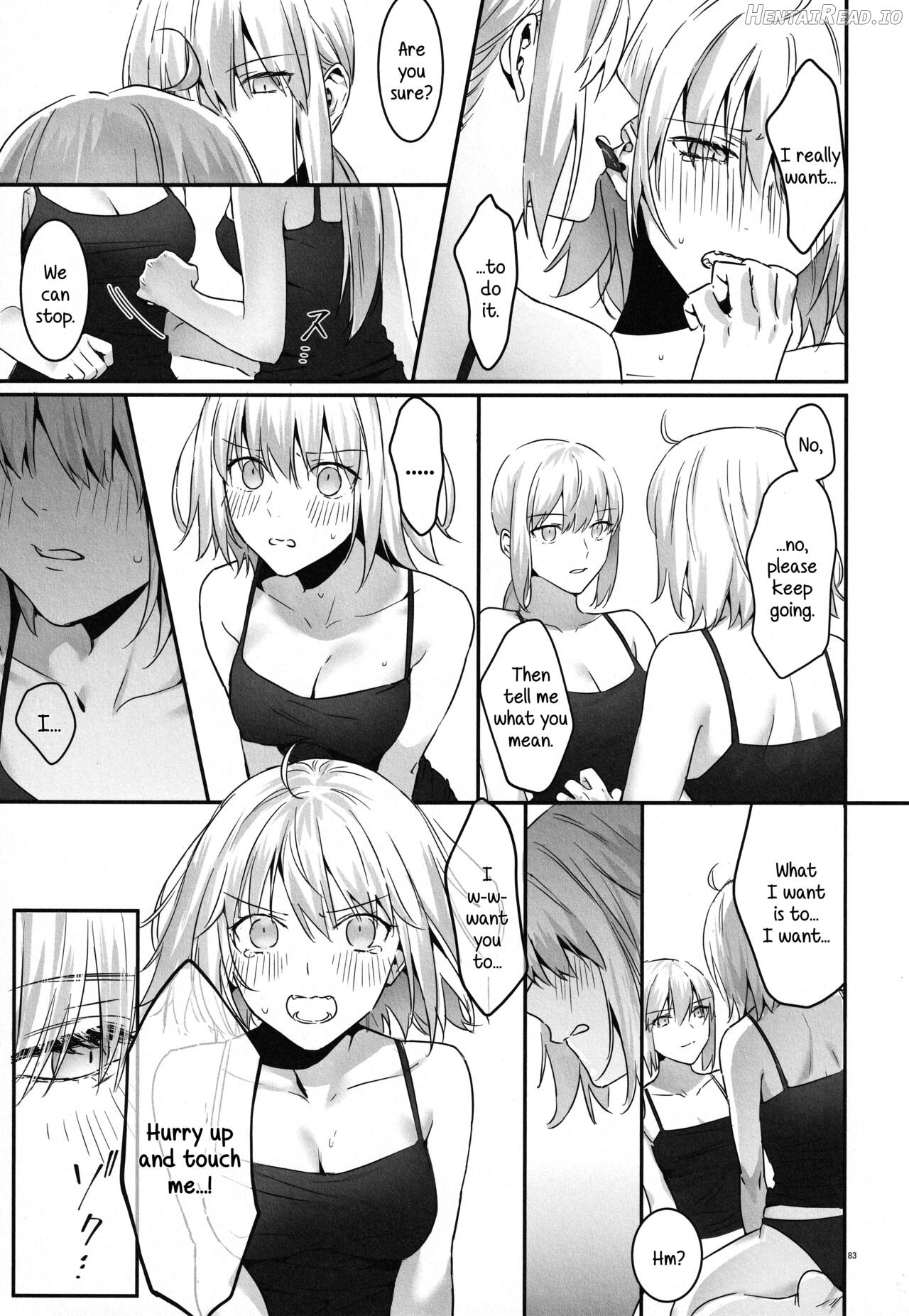 Artoria Alter x Jeanne Alter Sairokushuu Chapter 1 - page 82