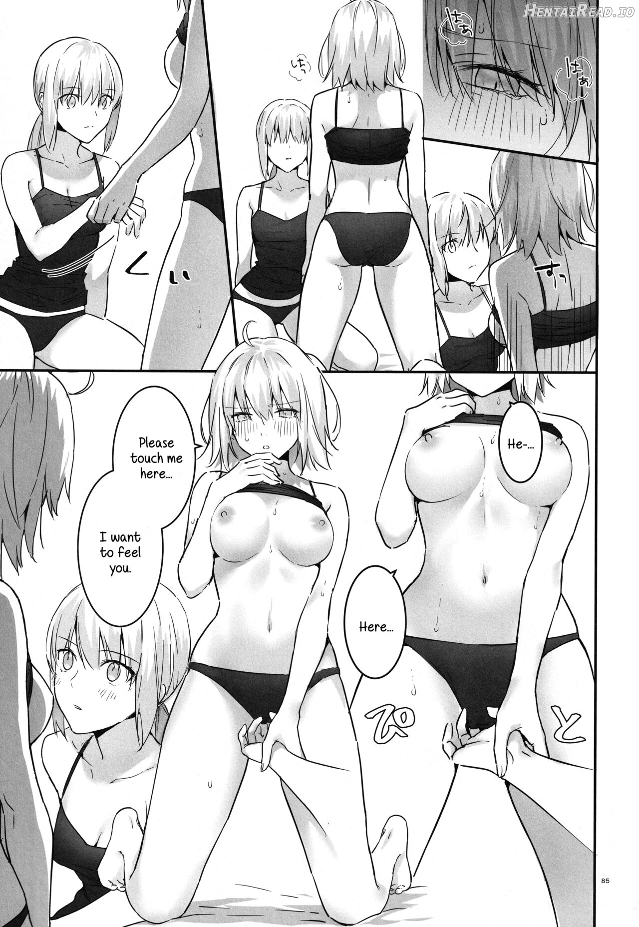 Artoria Alter x Jeanne Alter Sairokushuu Chapter 1 - page 84