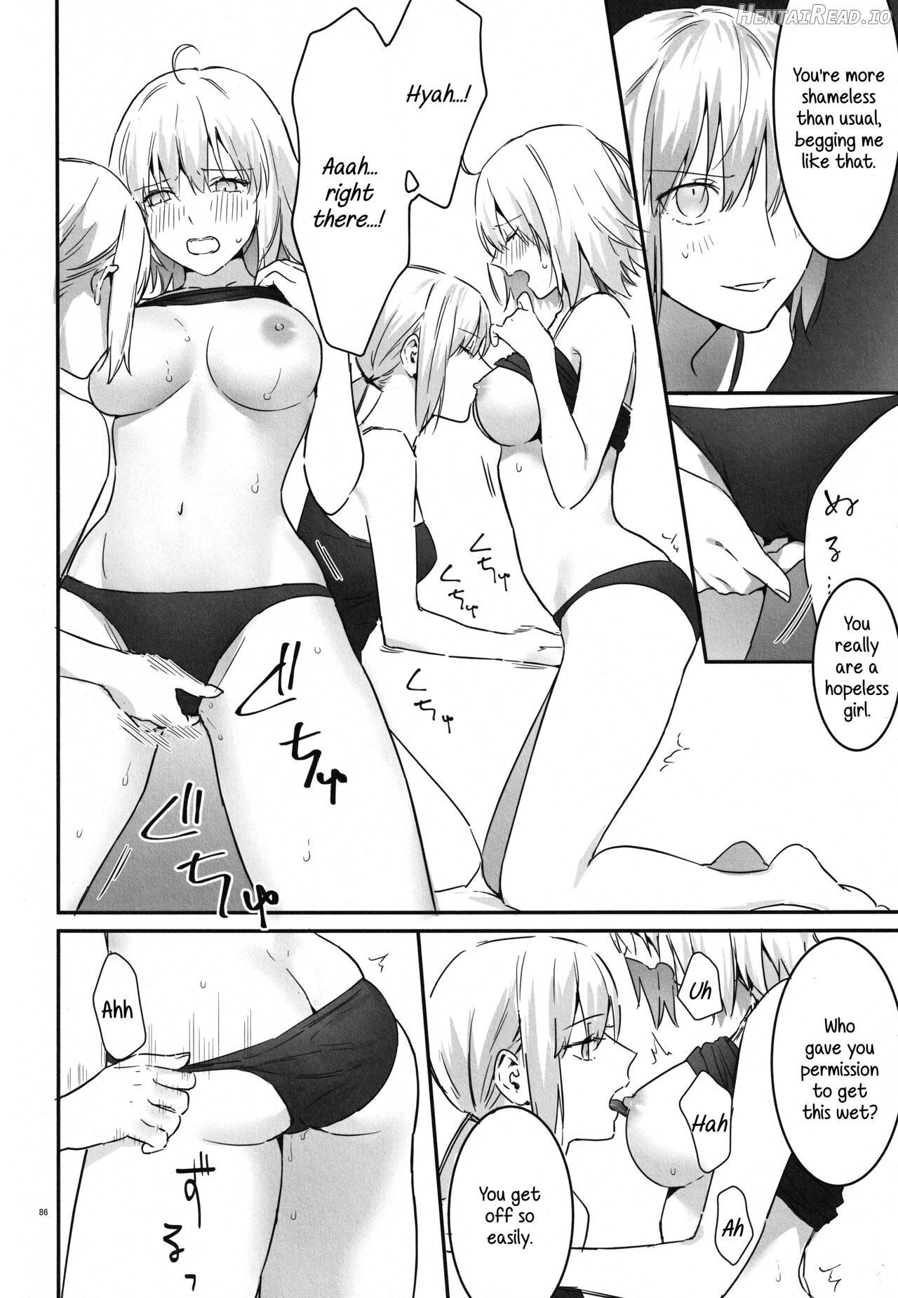 Artoria Alter x Jeanne Alter Sairokushuu Chapter 1 - page 85