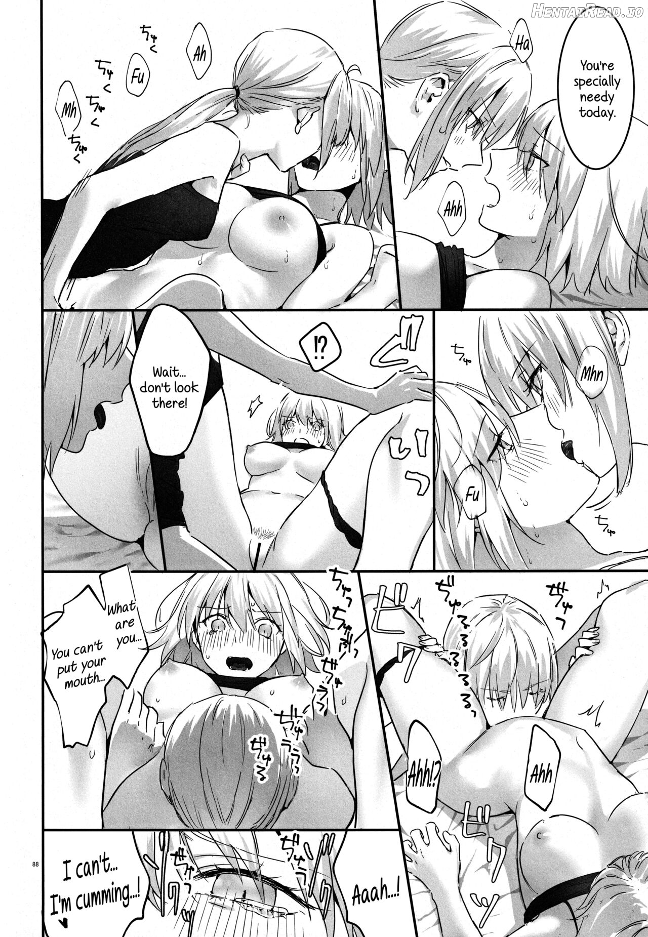 Artoria Alter x Jeanne Alter Sairokushuu Chapter 1 - page 87