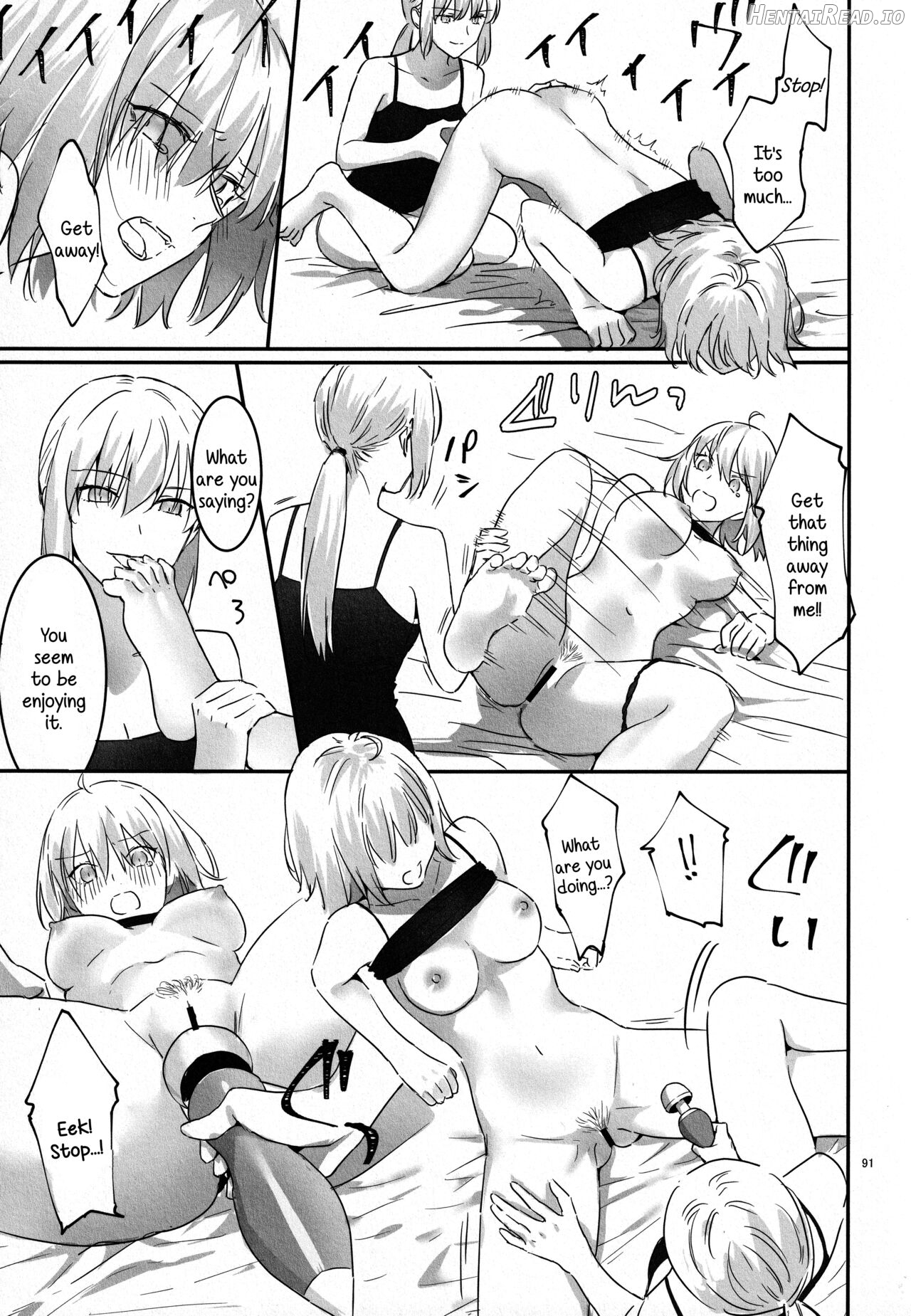 Artoria Alter x Jeanne Alter Sairokushuu Chapter 1 - page 90