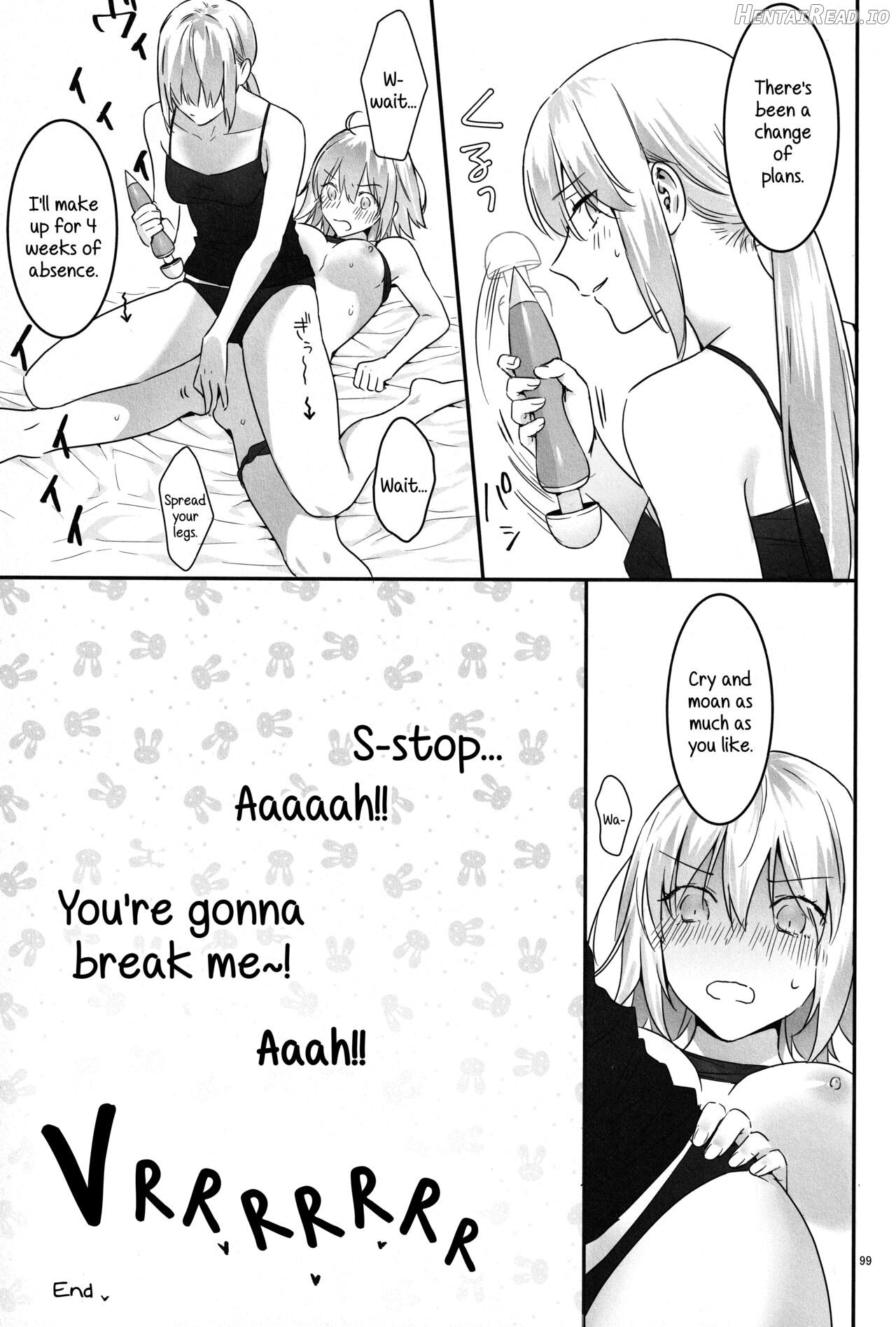 Artoria Alter x Jeanne Alter Sairokushuu Chapter 1 - page 98