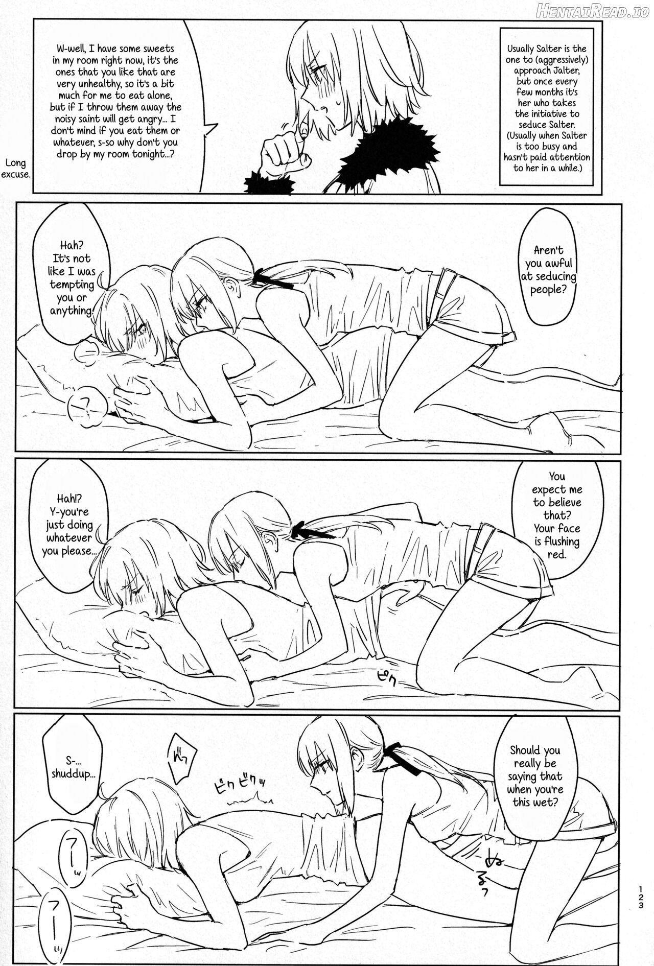 Artoria Alter x Jeanne Alter Sairokushuu Chapter 1 - page 122