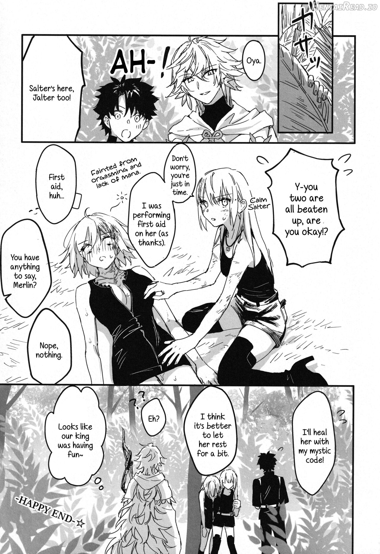 Artoria Alter x Jeanne Alter Sairokushuu Chapter 1 - page 162