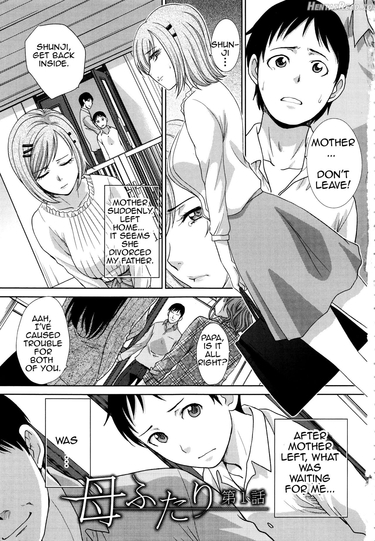 Haha Futari Ch. 1-6 + Haha Hitori Chapter 1 - page 1