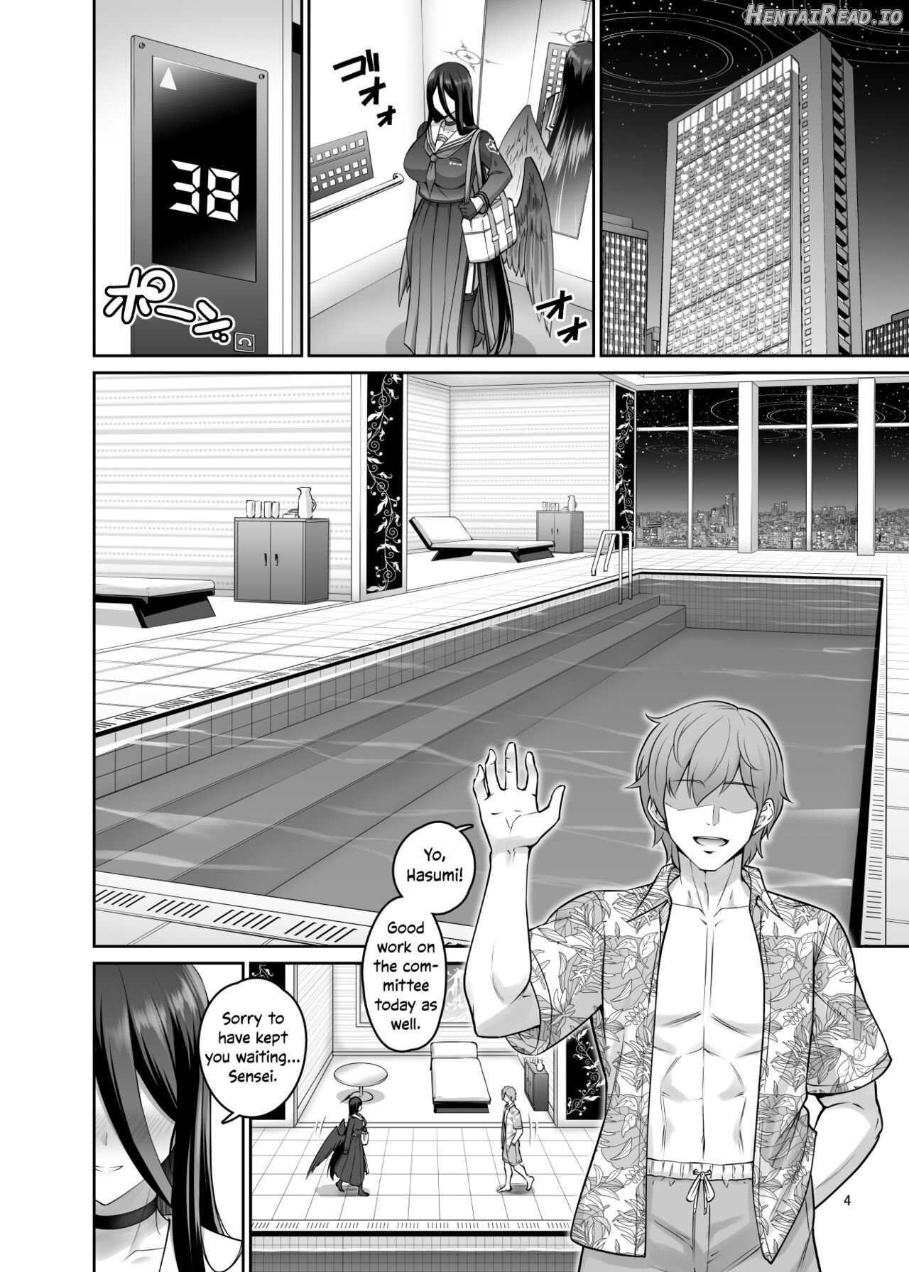 Mikkai Poolside Chapter 1 - page 3