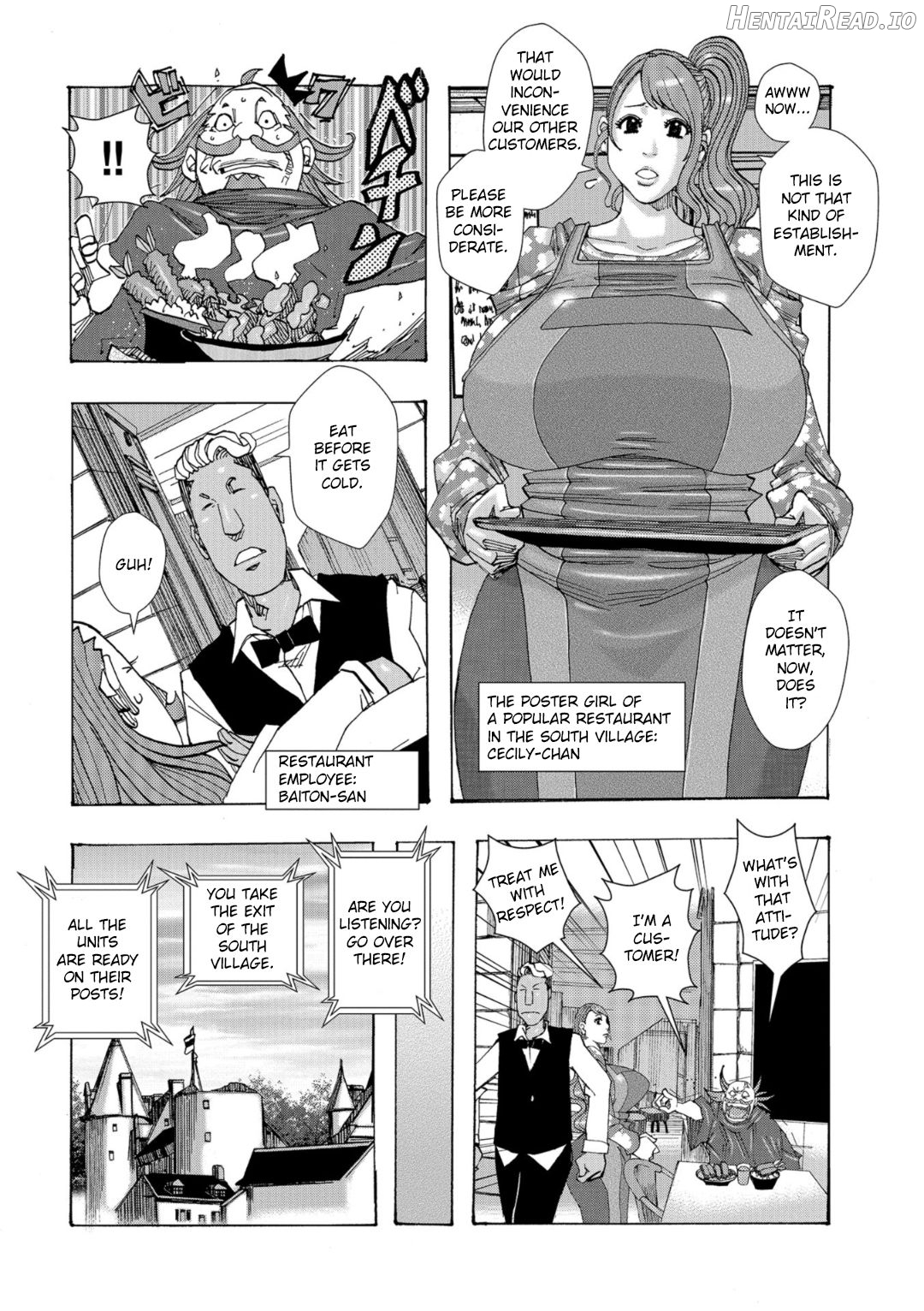 Bakunyuu Oyako Dakkudaku Teishoku Chapter 1 - page 123