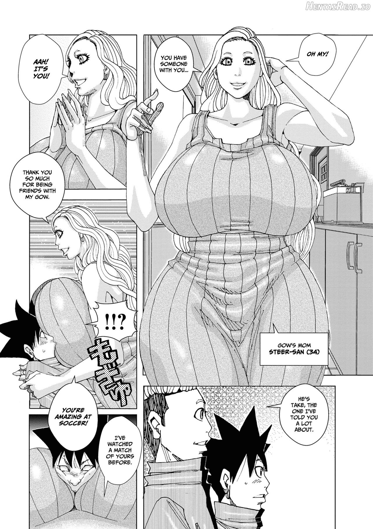 Bakunyuu Oyako Dakkudaku Teishoku Chapter 2 - page 45