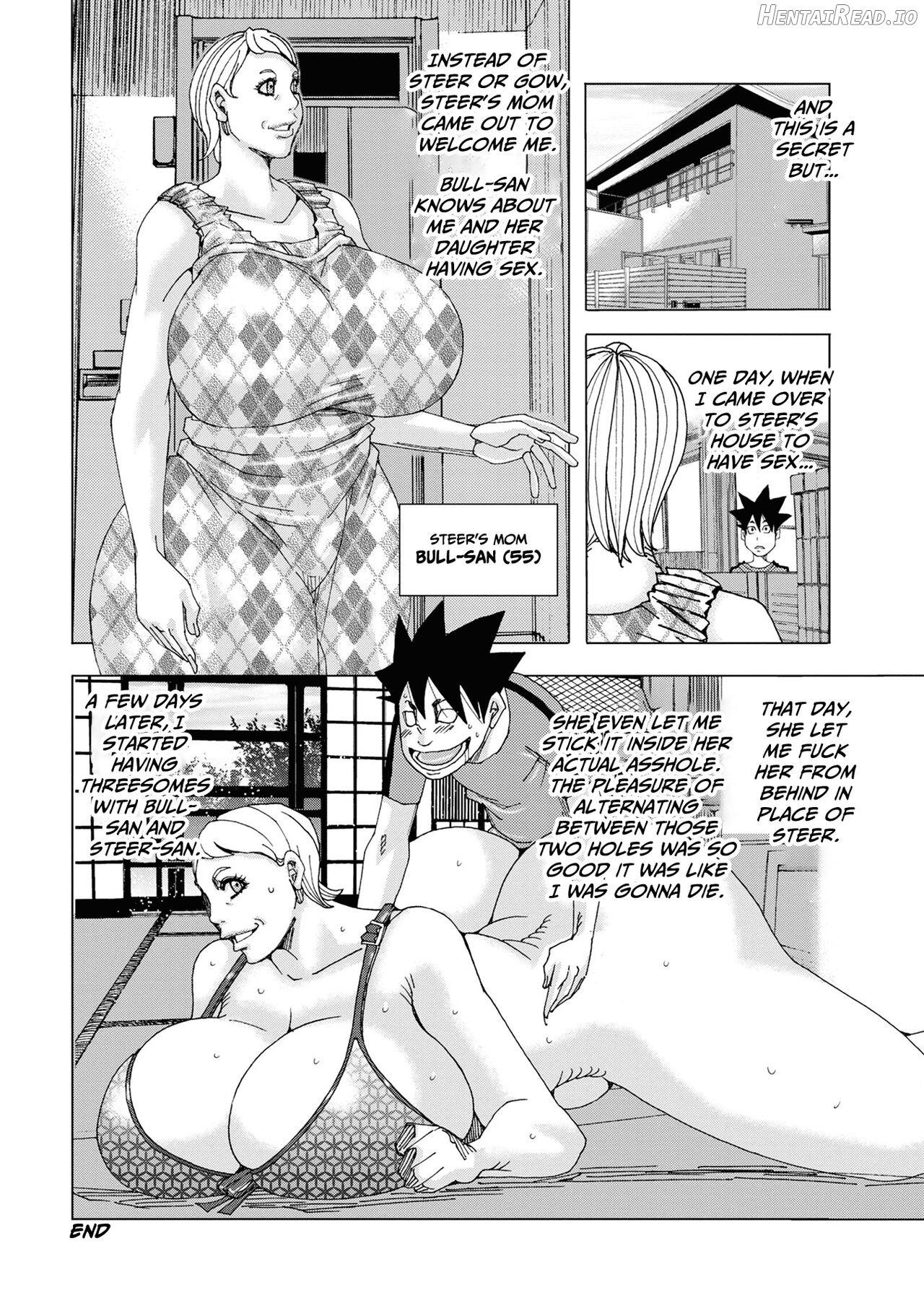 Bakunyuu Oyako Dakkudaku Teishoku Chapter 2 - page 61