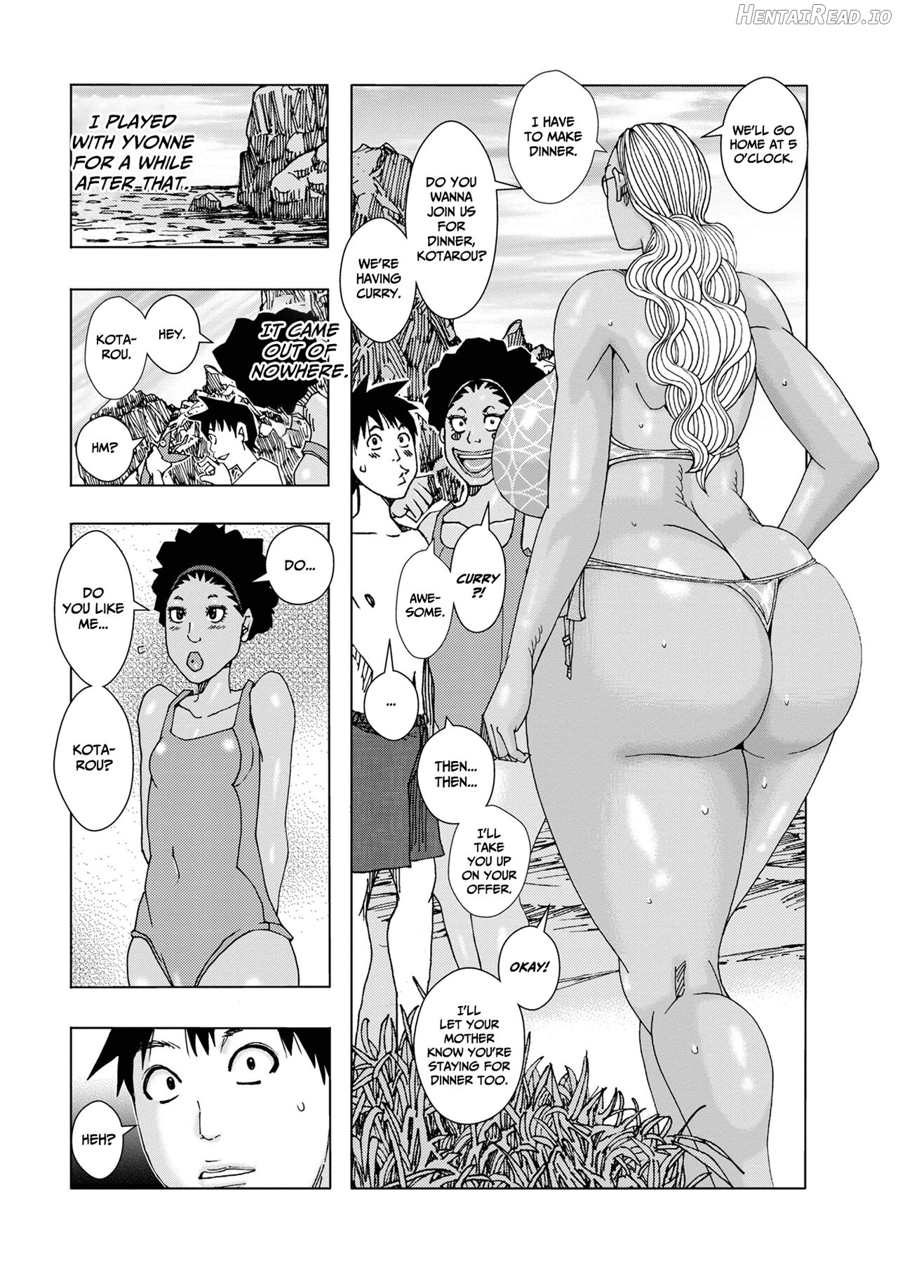 Bakunyuu Oyako Dakkudaku Teishoku Chapter 2 - page 125