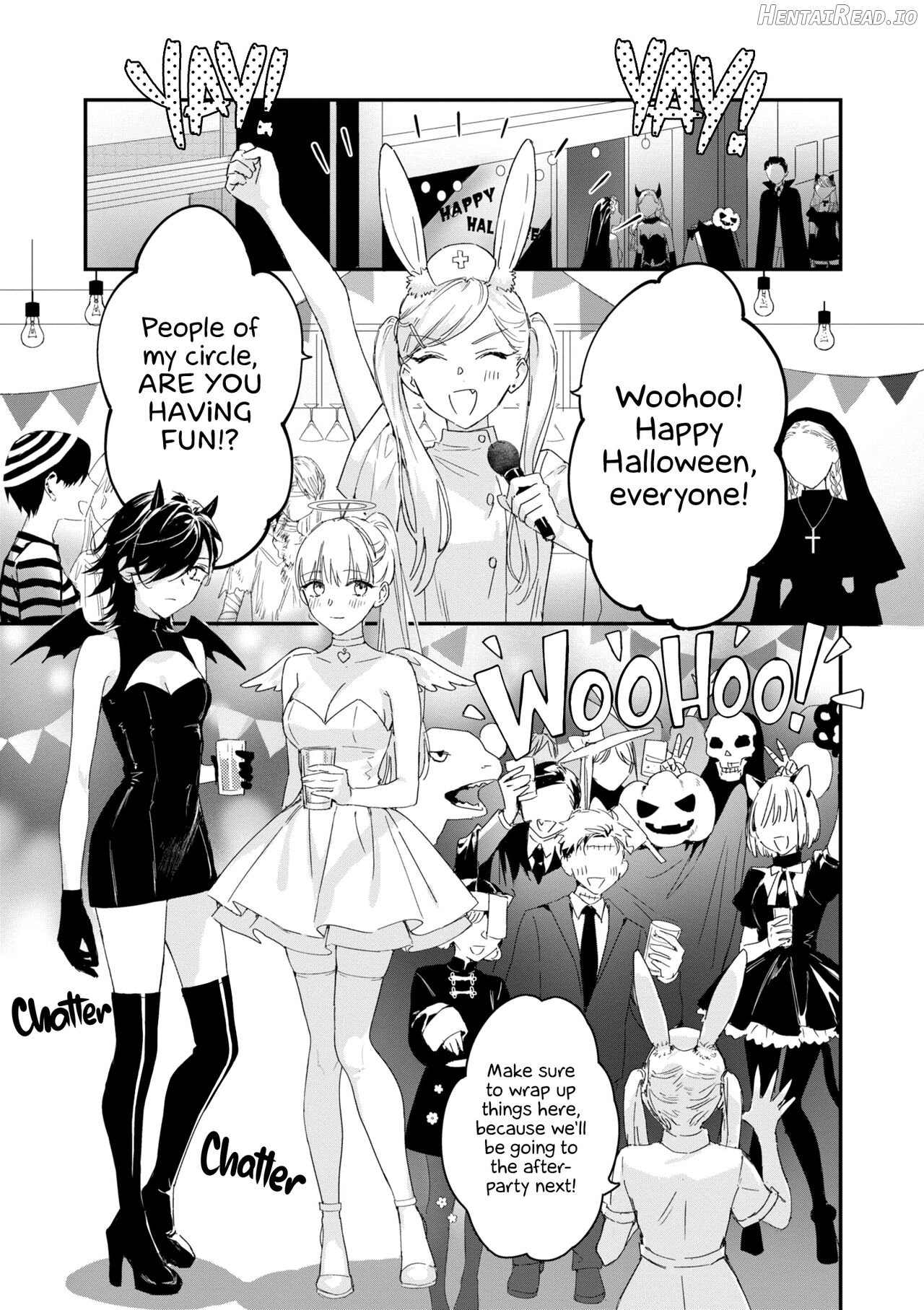 Tenshi-chan wa Yuuwakushitai Chapter 1 - page 1