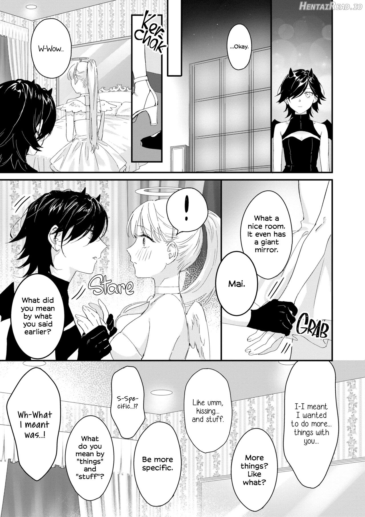 Tenshi-chan wa Yuuwakushitai Chapter 1 - page 9