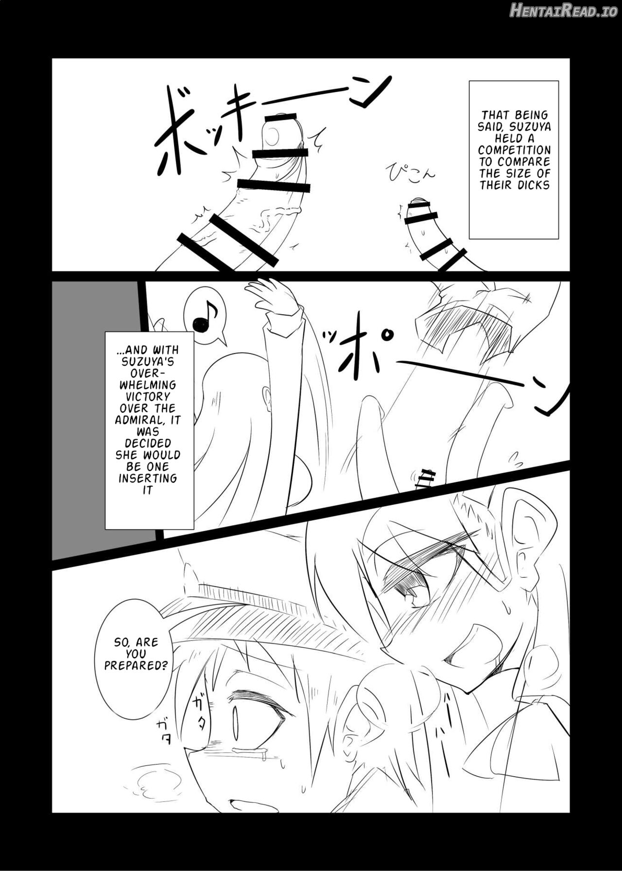 Suzuya turned the Admiral into Kumano (♂) Chapter 1 - page 5