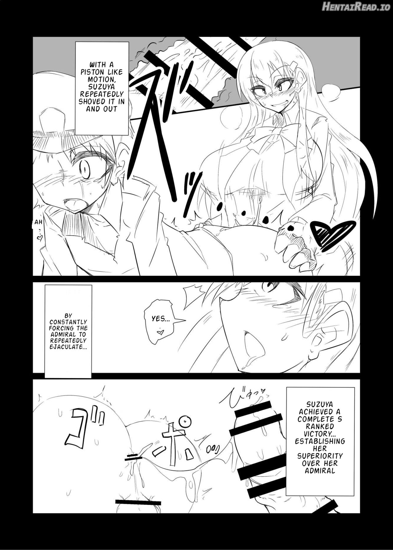 Suzuya turned the Admiral into Kumano (♂) Chapter 1 - page 6