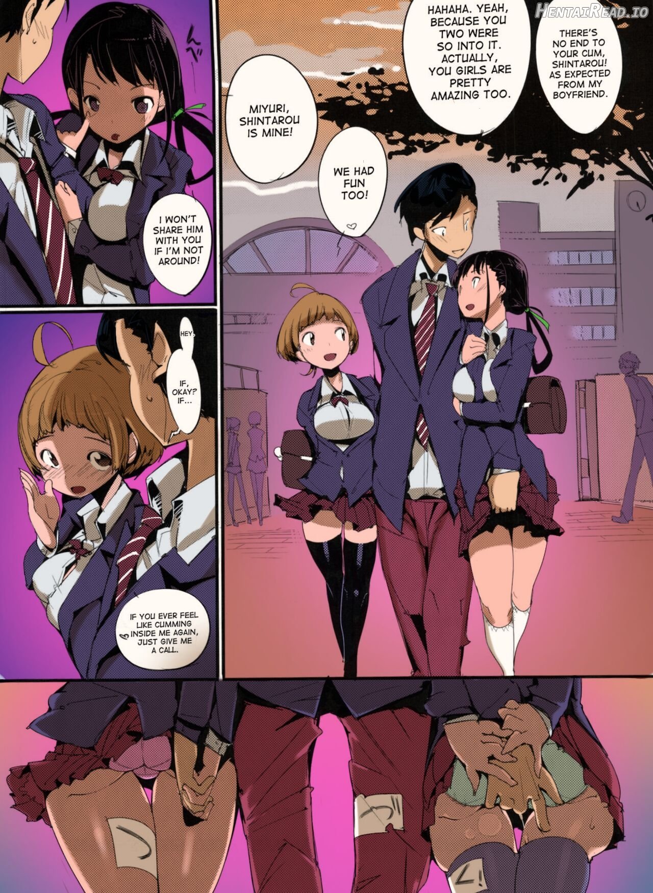 Popuni Kei Joshi Panic! 3 - Colorized Chapter 5 - page 24