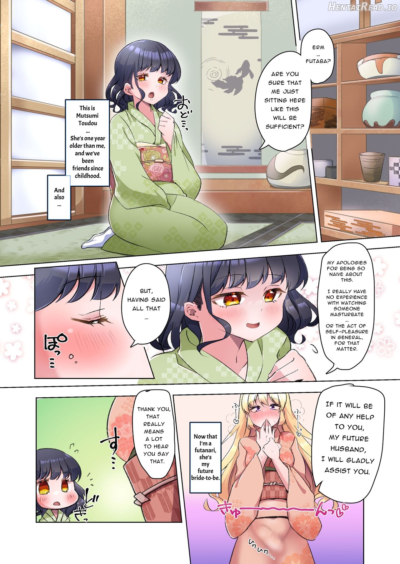 Futanari Lady ~Bukkake Club Pilgrimage~ Chapter 1 - page 6