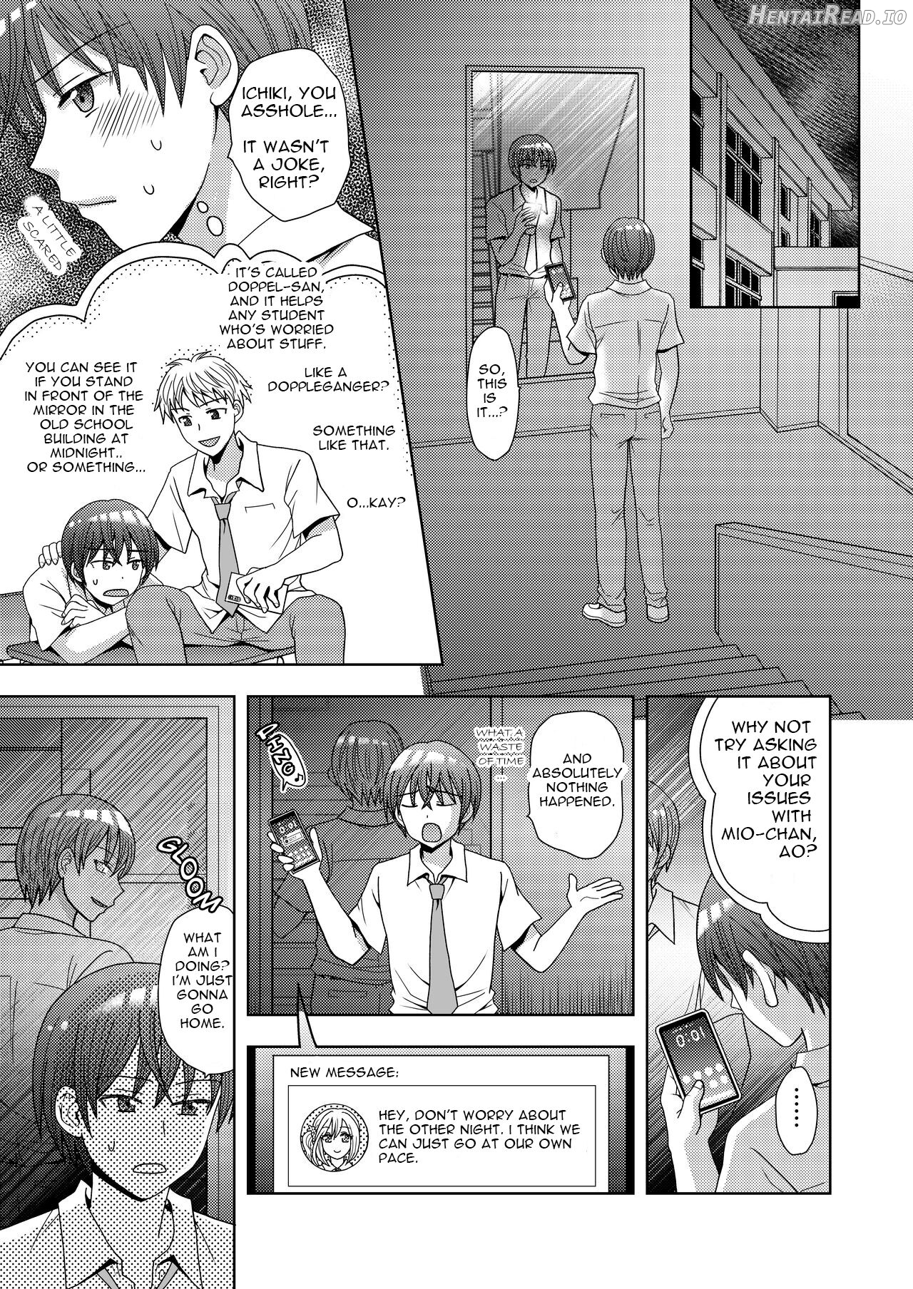 Doppelgänger ni Kanojo mo Jinsei mo Ubawarete Bakunyuu JK ni Sareta Boku Chapter 1 - page 4