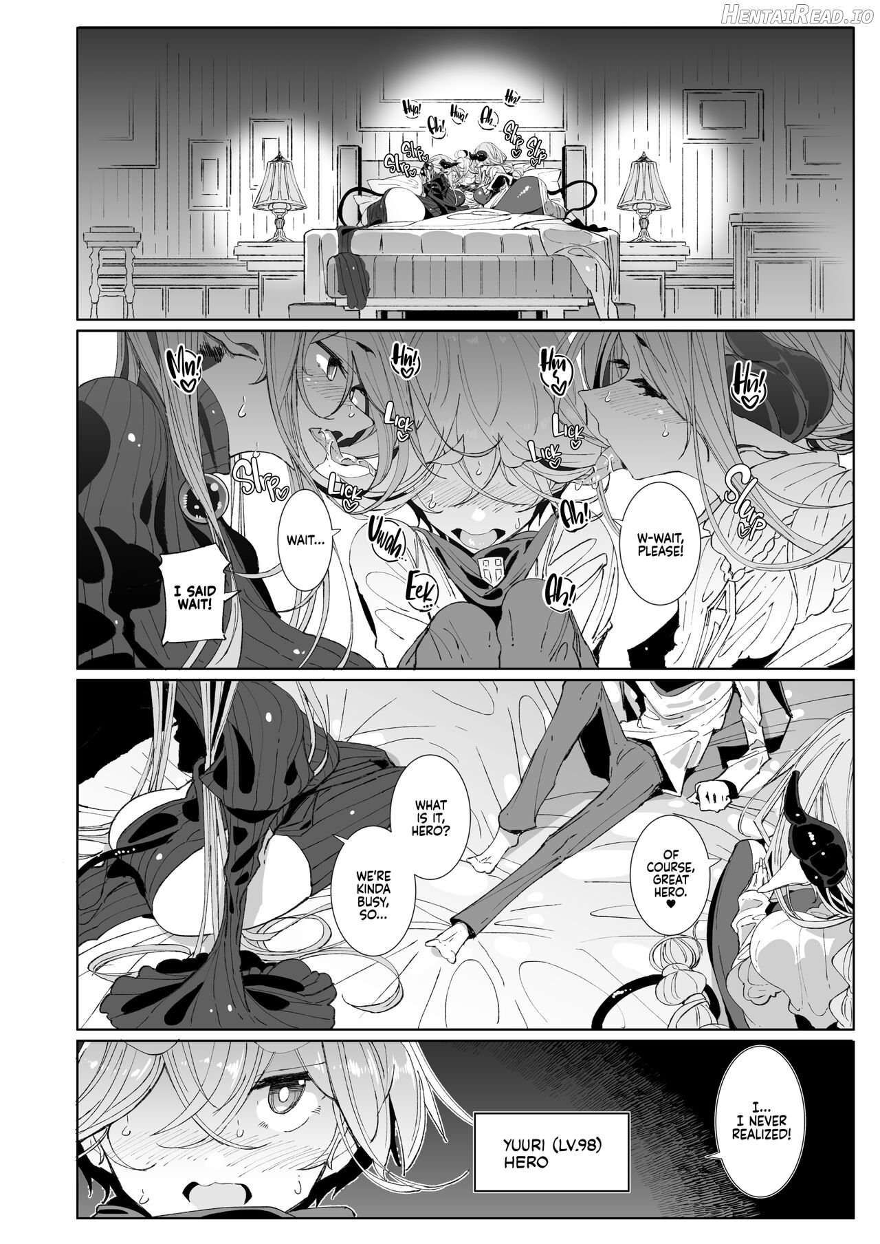 Maou Toubatsu o Oeta Yuusha-kun to Futanari Inma Futari ga Yarukotonante Kimatteru yo ne! - Decensored Chapter 1 - page 3