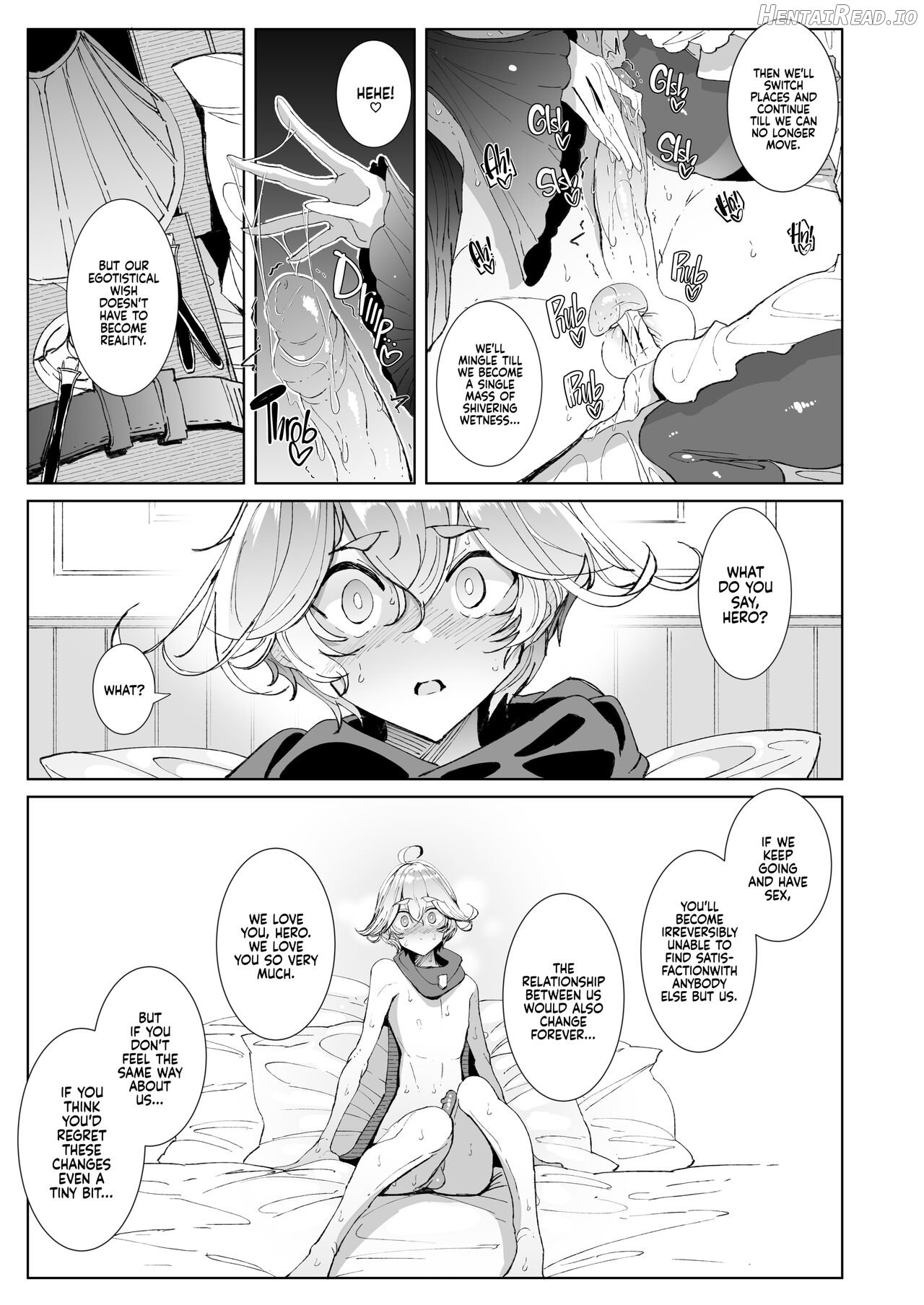 Maou Toubatsu o Oeta Yuusha-kun to Futanari Inma Futari ga Yarukotonante Kimatteru yo ne! - Decensored Chapter 1 - page 18