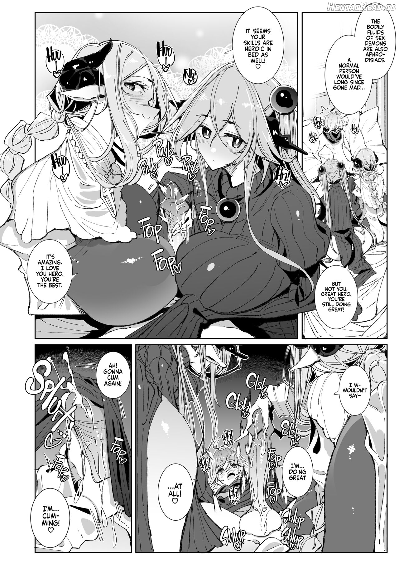 Maou Toubatsu o Oeta Yuusha-kun to Futanari Inma Futari ga Yarukotonante Kimatteru yo ne! - Decensored Chapter 1 - page 31