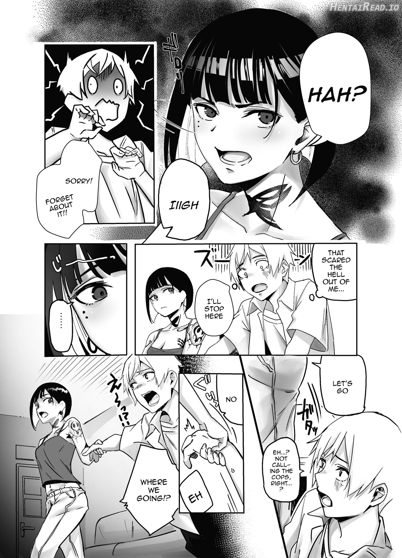 Bar de Deatta Zenshin Tattoo no Onee-san to Icha Love Ecchi Chapter 1 - page 4