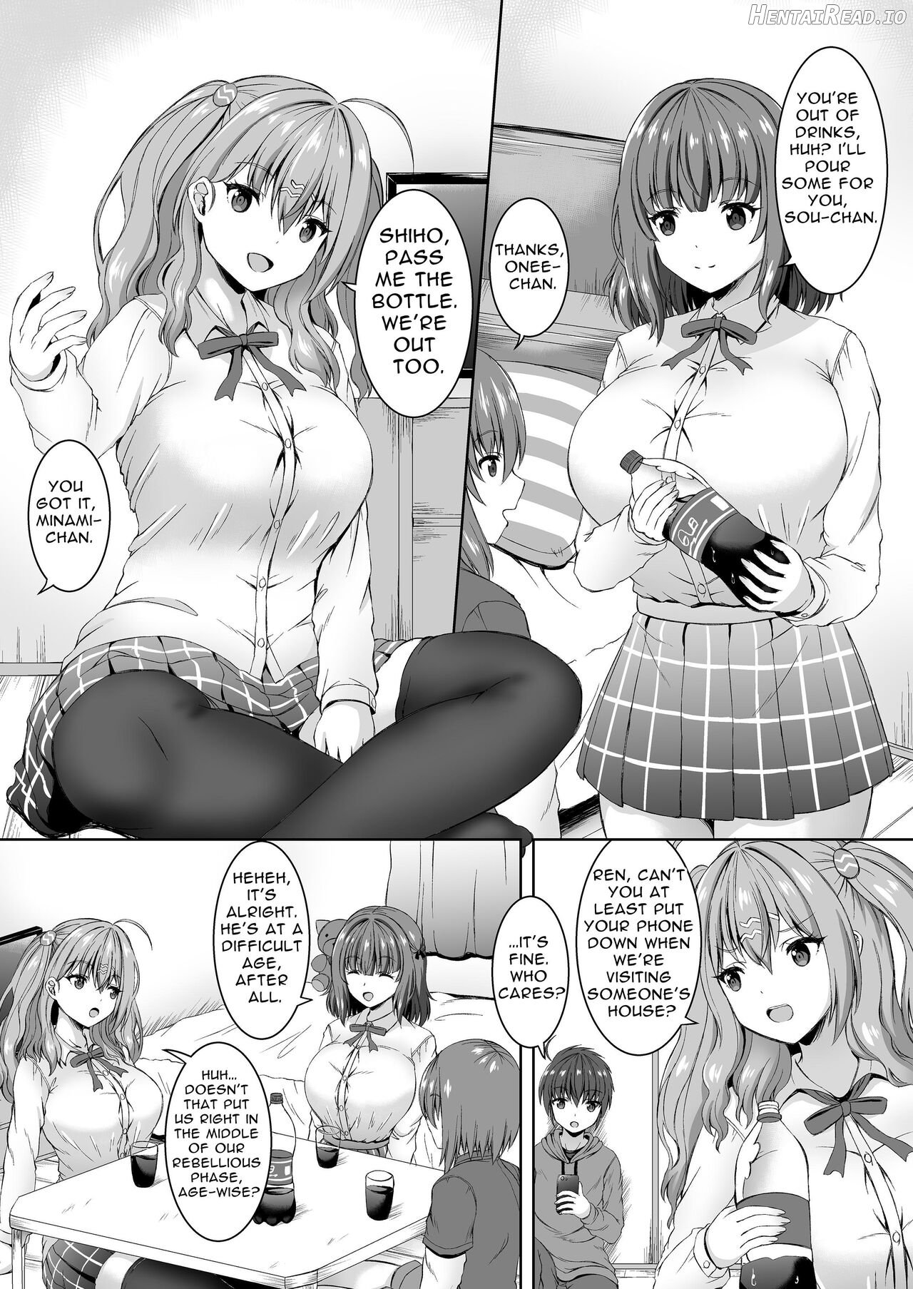 Jisshi JK to Tomo Ane JK o Nando mo Koukan Amaicha Swapping Doutei Fudeoroshi Chapter 1 - page 2