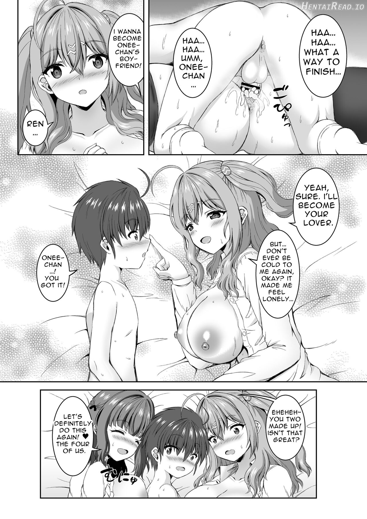 Jisshi JK to Tomo Ane JK o Nando mo Koukan Amaicha Swapping Doutei Fudeoroshi Chapter 1 - page 33