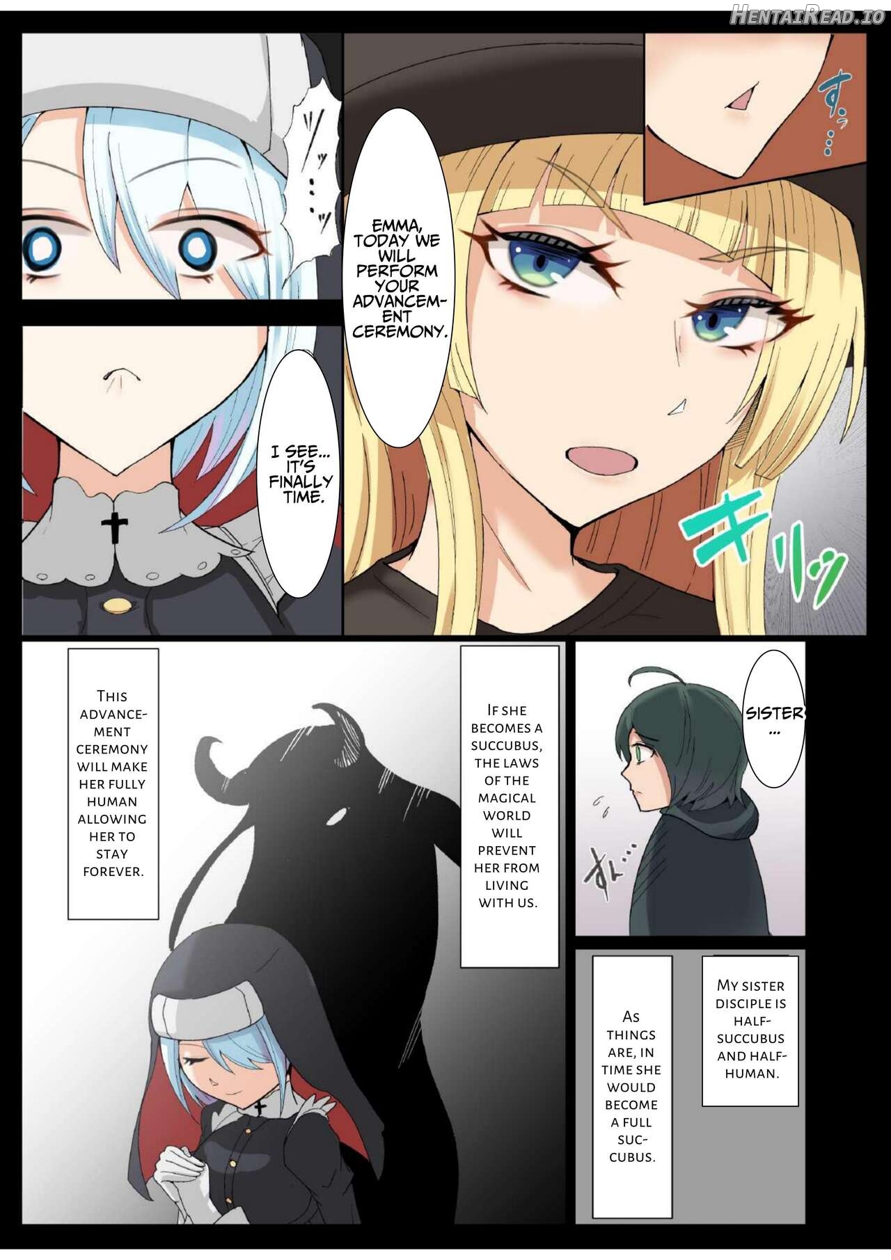 My Nunmaid Became A Succubus In Heat!? ~The Sexy Struggles Of Christine The Witch!!~ Chapter 1 - page 5