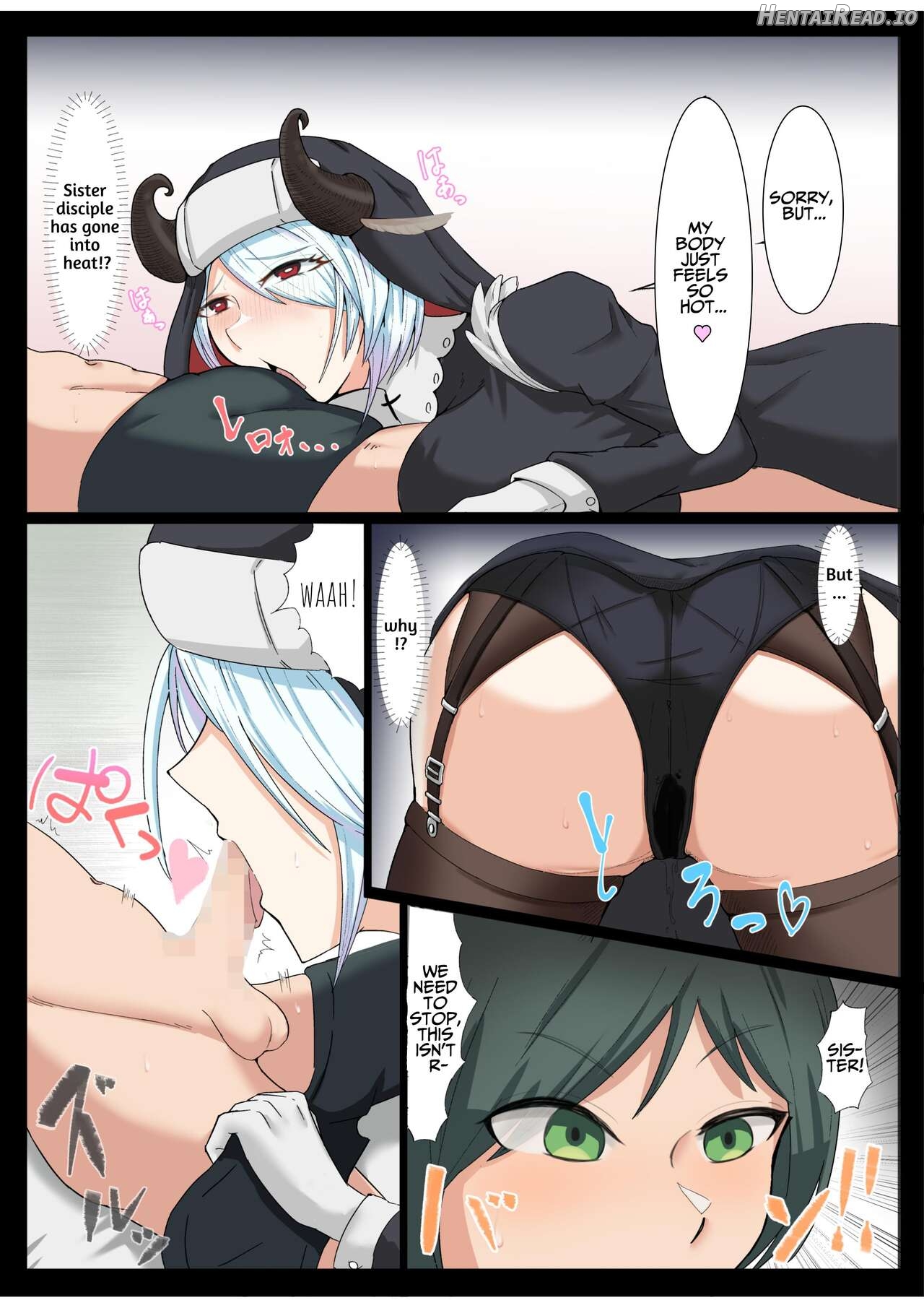 My Nunmaid Became A Succubus In Heat!? ~The Sexy Struggles Of Christine The Witch!!~ Chapter 1 - page 13