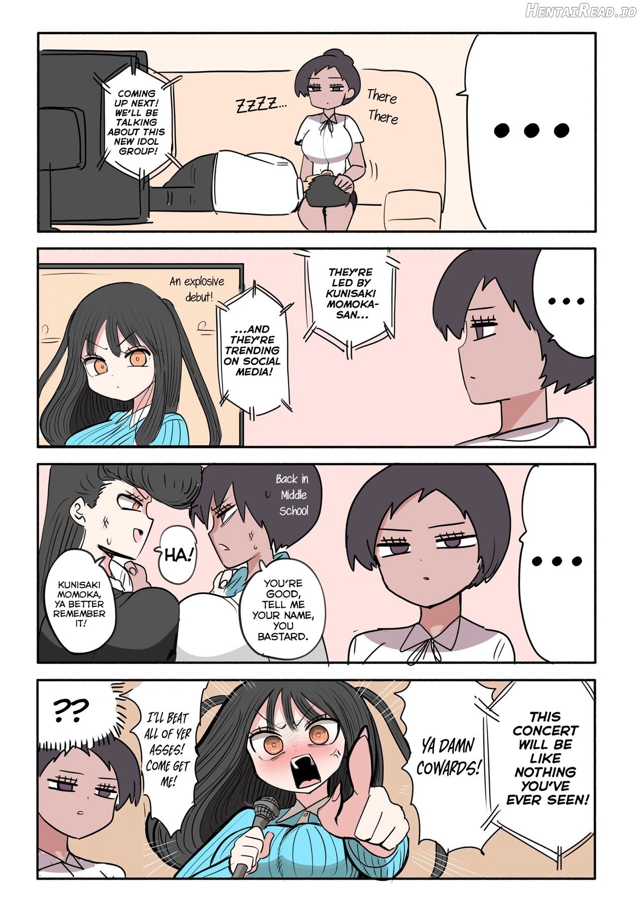 Furyou Idol-chan Bakutan Chapter 1 - page 8