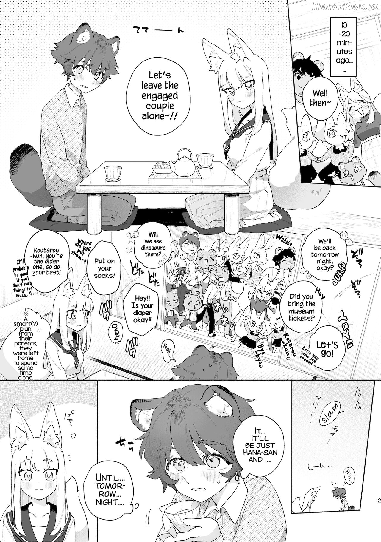 Otoko ga Uke - Kitsune-chan X Tanuki-kun Chapter 1 - page 3